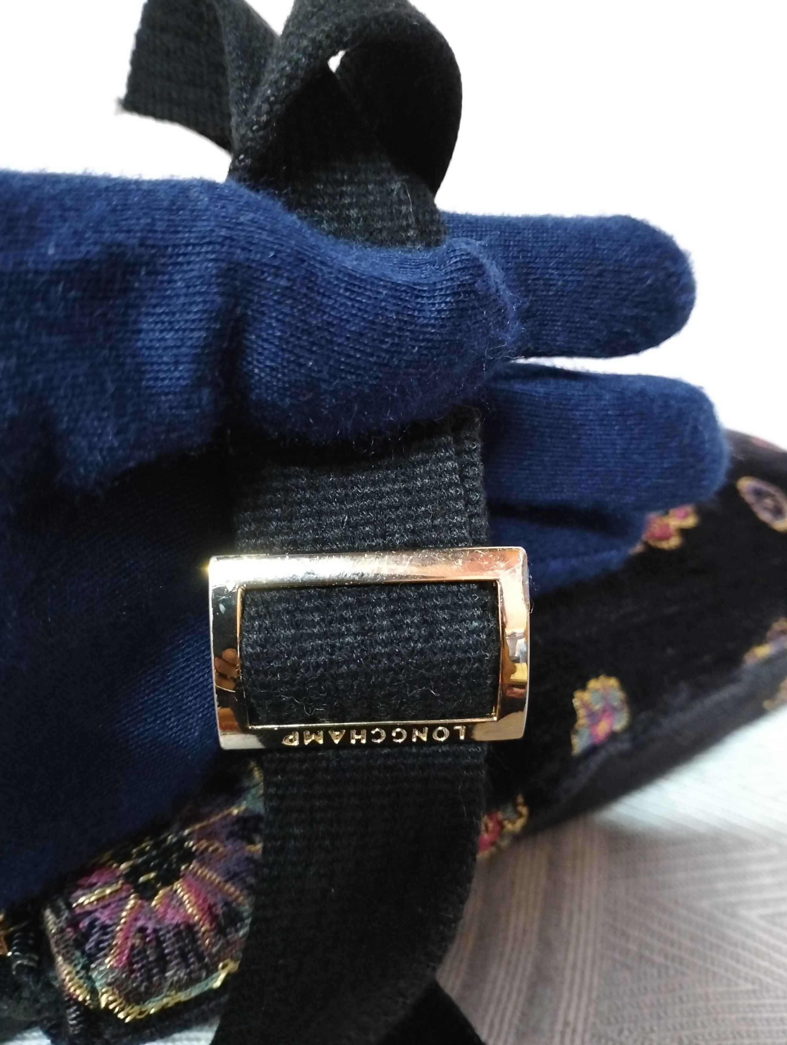 Longchamp Longchamp Velvet Crossbody Bag Limited Size ONE SIZE - 10 Thumbnail
