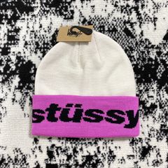 Stussy Jacquard Beanie | Grailed