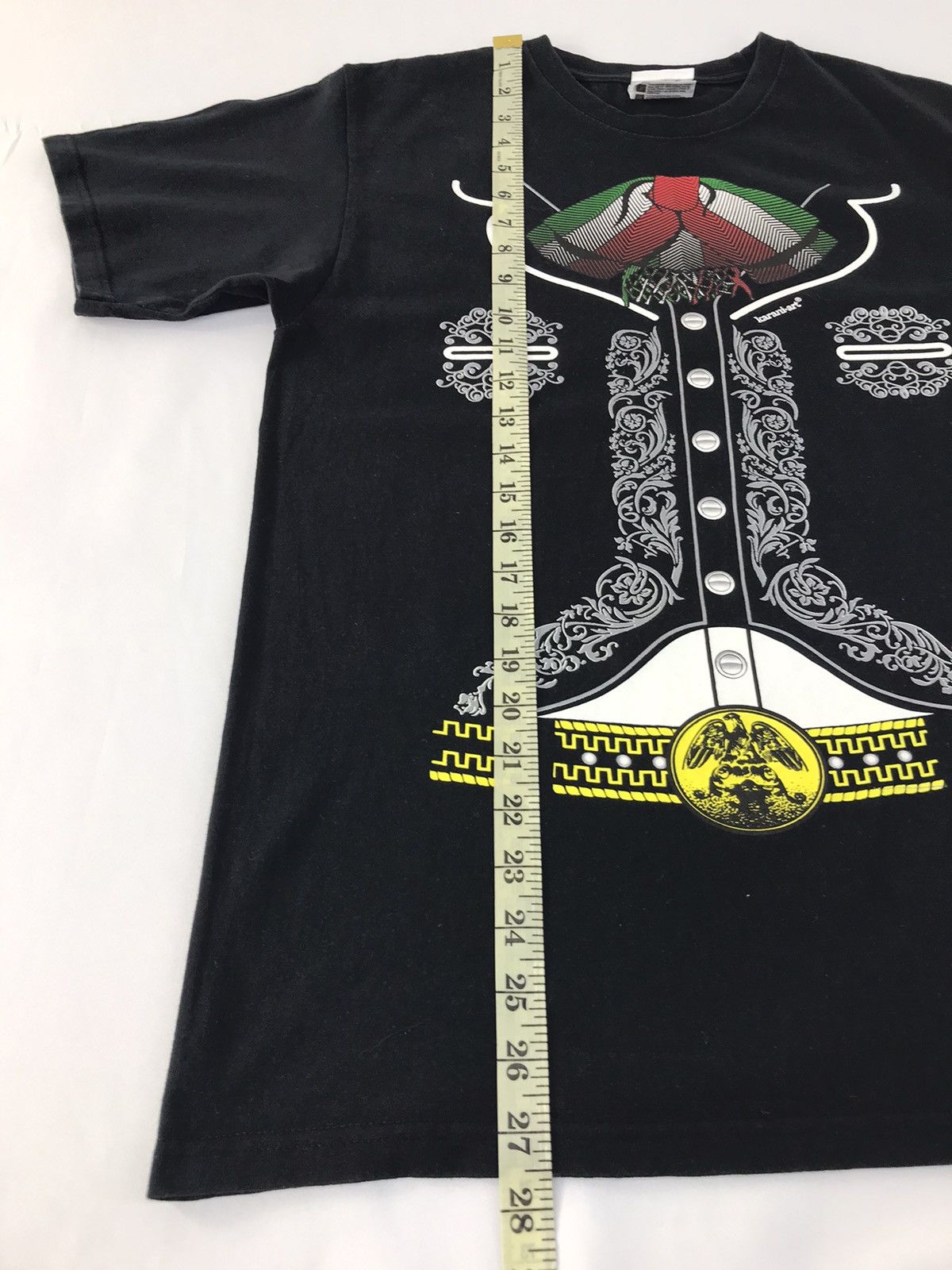 Vintage Vtg Karani-Art Picture Fashion Tee Design Size US M / EU 48-50 / 2 - 11 Thumbnail