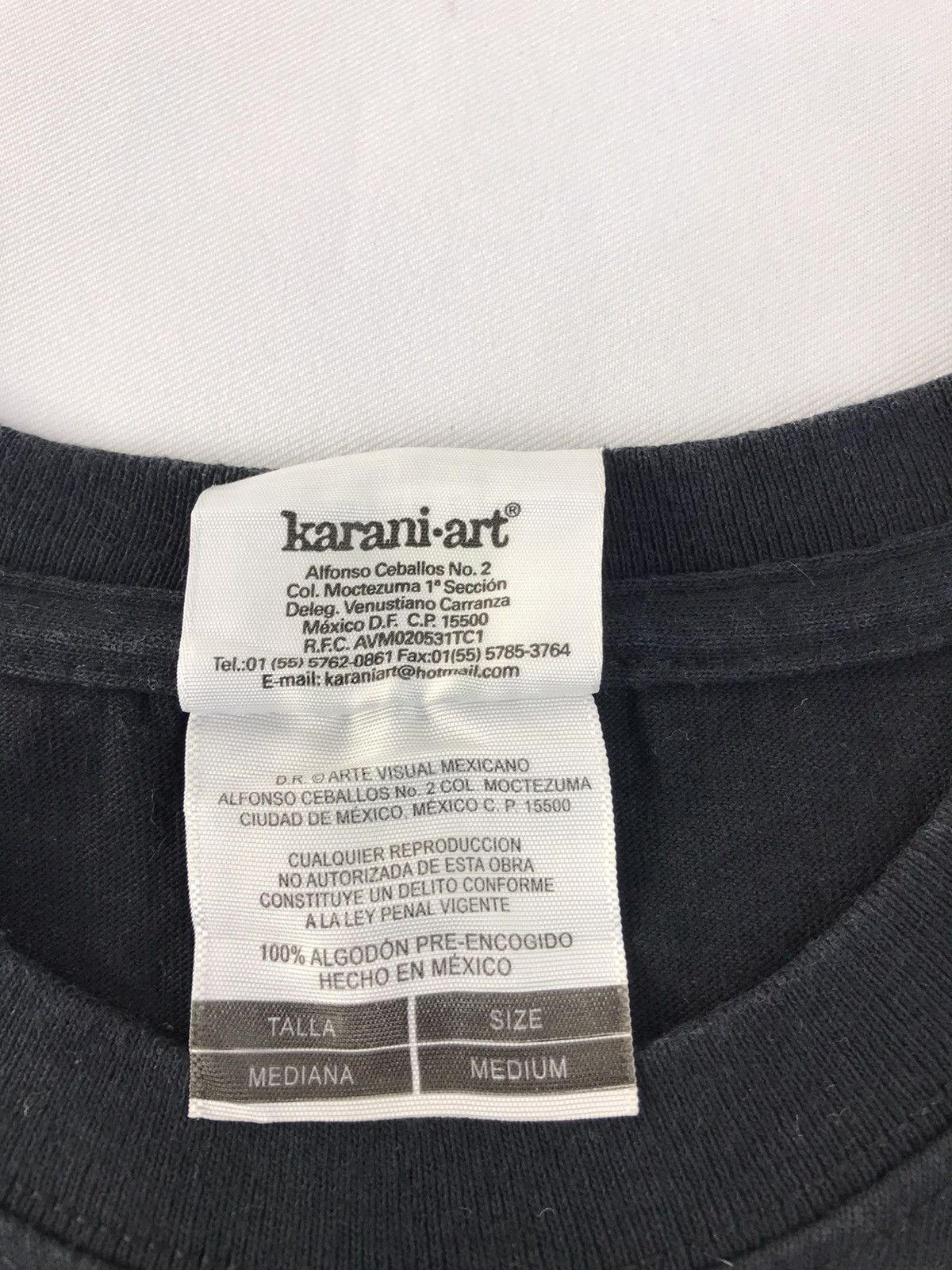 Vintage Vtg Karani-Art Picture Fashion Tee Design Size US M / EU 48-50 / 2 - 7 Thumbnail