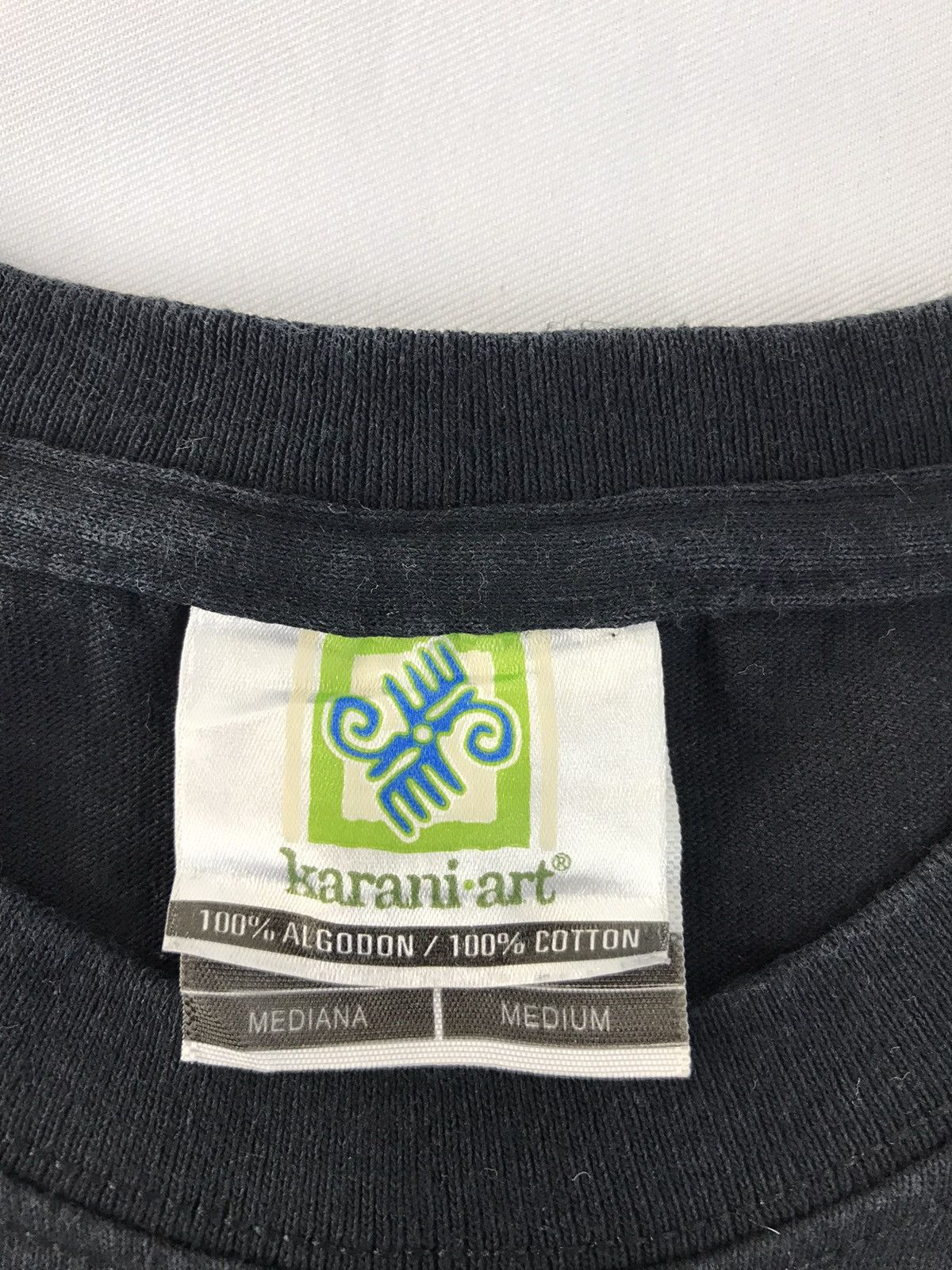 Vintage Vtg Karani-Art Picture Fashion Tee Design Size US M / EU 48-50 / 2 - 6 Thumbnail