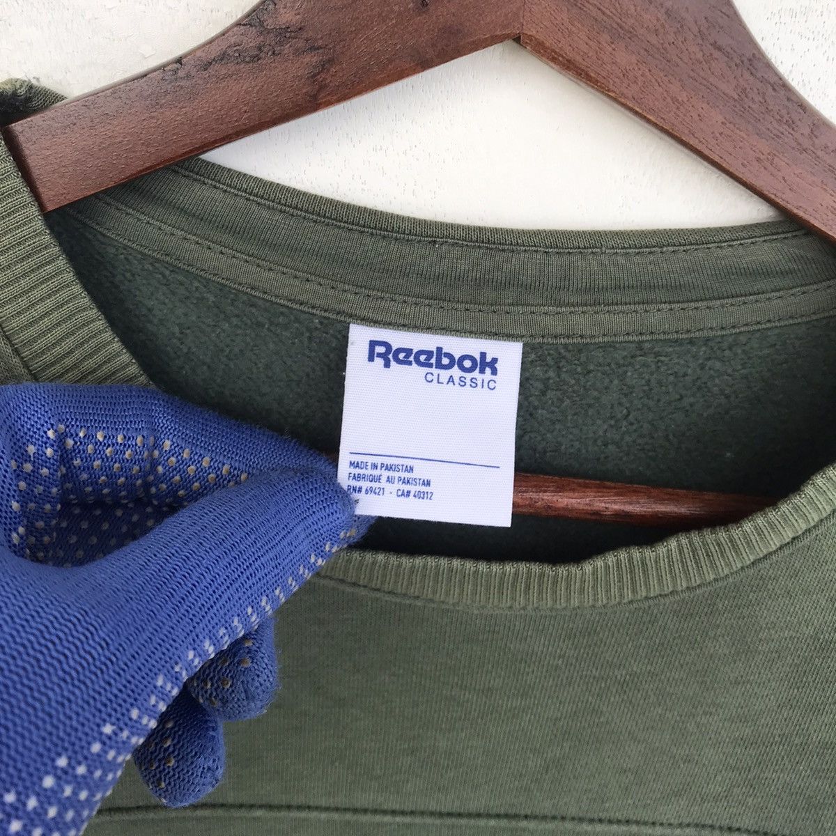 Reebok × Vintage Vintage Reebok Classic big logo sweatshirt jumper Size US M / EU 48-50 / 2 - 7 Thumbnail