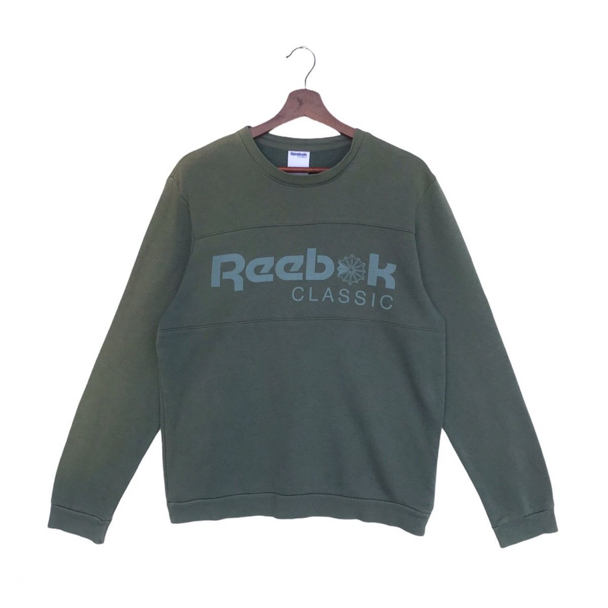 Reebok × Vintage Vintage Reebok Classic big logo sweatshirt jumper Size US M / EU 48-50 / 2 - 1 Thumbnail
