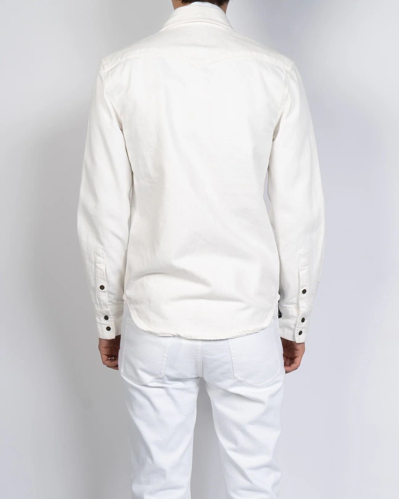 Calvin Klein 205W39NYC × Raf Simons Warhol Screenprinted Western Shirt Size US XS / EU 42 / 0 - 11 Thumbnail