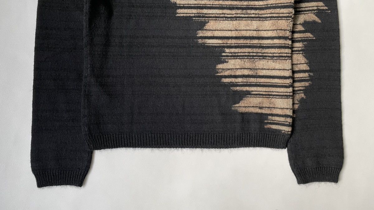 Maison Margiela A/W 22 Black Wool ‘Bleach Dye’ Sweater Size M / US 6-8 / IT 42-44 - 12 Thumbnail