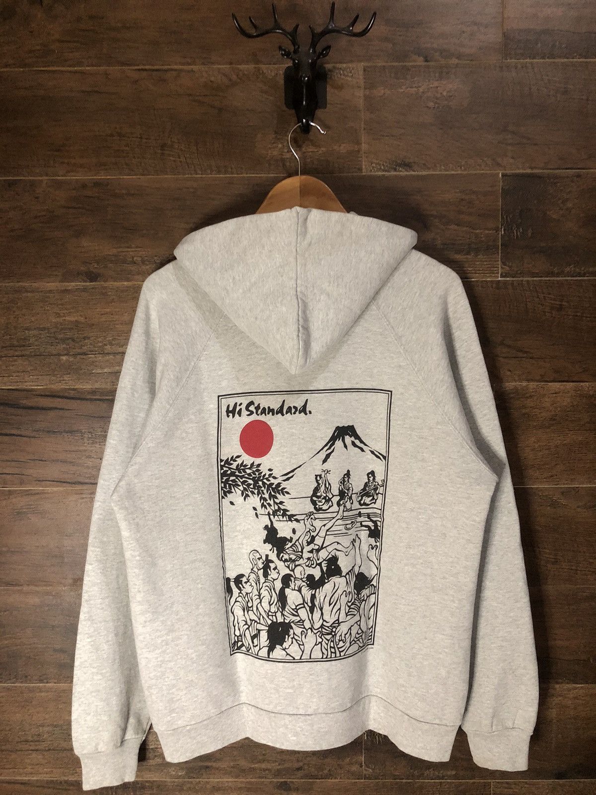 Band Tees × Vintage Rare Vintage 1998 Hi Standard Europe Tour Hoodie Japan Band Size US XL / EU 56 / 4 - 1 Thumbnail