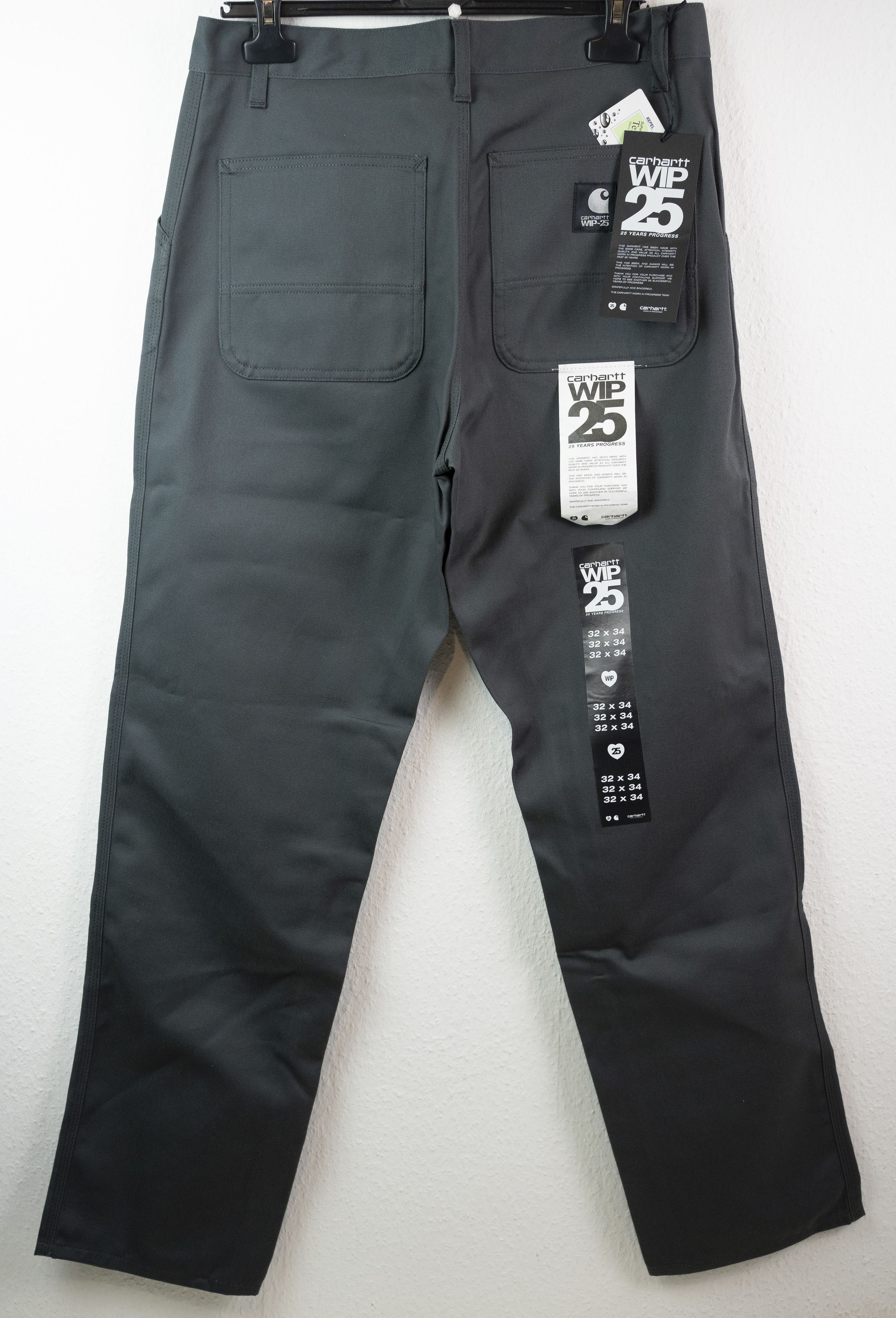 NWT Carhartt WIP 25 Simple Pant XXV Denver Grey 32x34