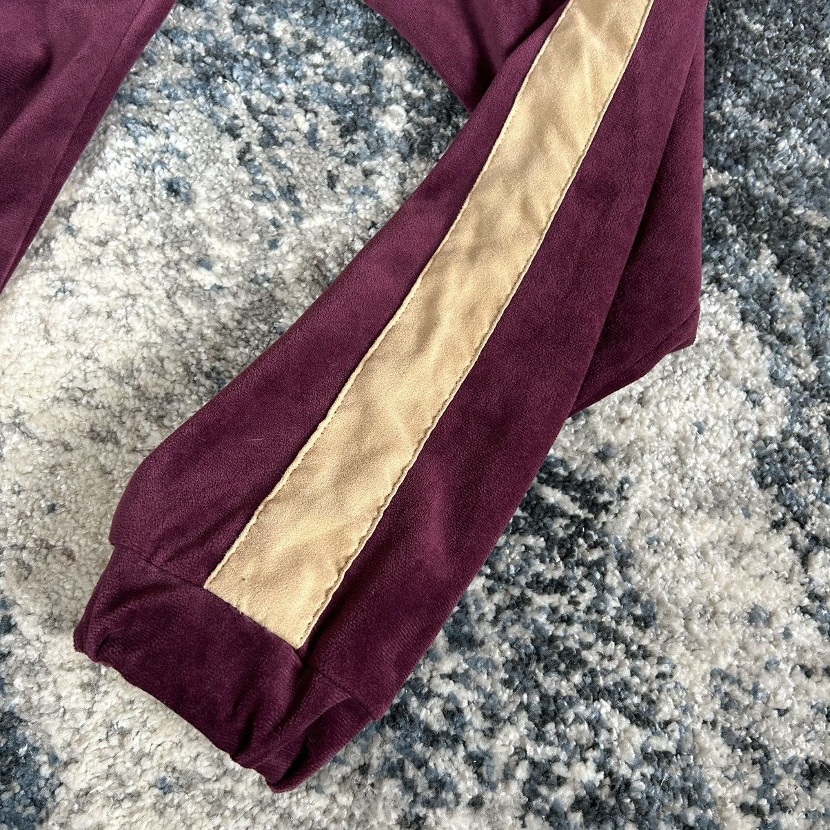 MAGIC STICK 2018 VELOUR SUEDE LEiSURE TRACK JACKET BYZANTiNE PURPLE WiNE Size US L / EU 52-54 / 3 - 15 Thumbnail