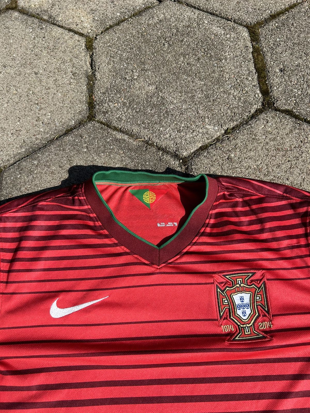 Nike Vintage Nike Portugal Soccer Jersey Size US M / EU 48-50 / 2 - 2 Thumbnail