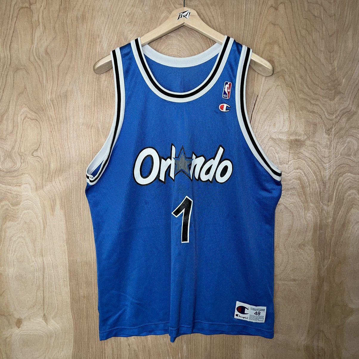 Vintage Vintage 90s Penny Hardaway Orlando Magic Champion Jersey, Grailed