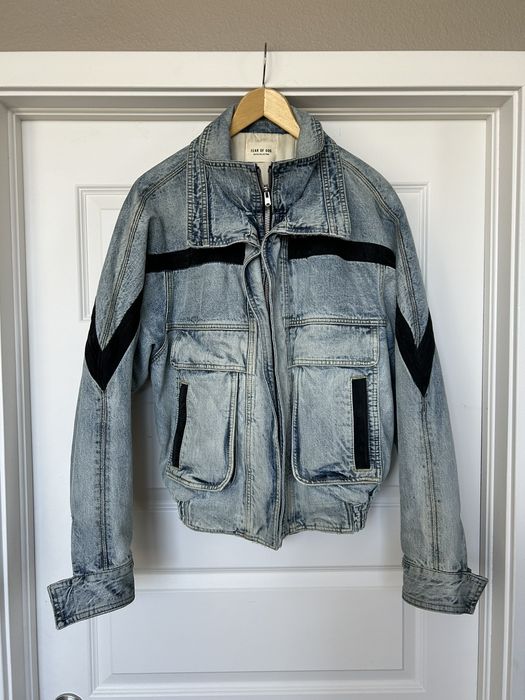 Fear of God Fear of God Sixth Collection denim ski jacket | Grailed