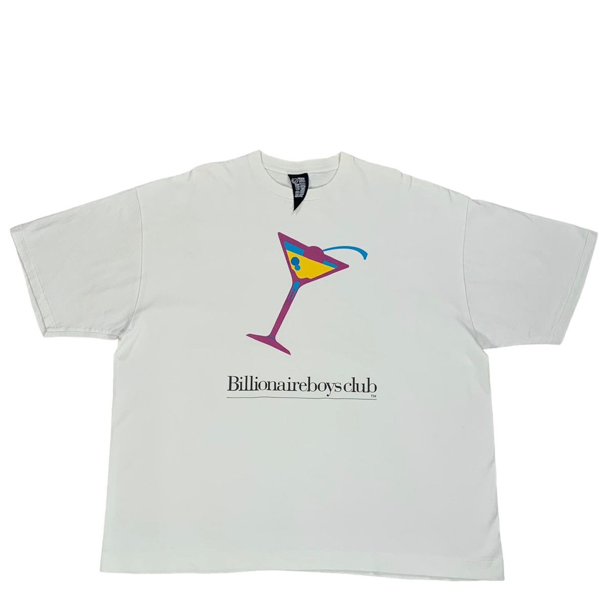 Billionaire Boys Club VTG Billionaire Boys Club BBC Martini Glass White T Shirt Size US XXL / EU 58 / 5 - 1 Thumbnail