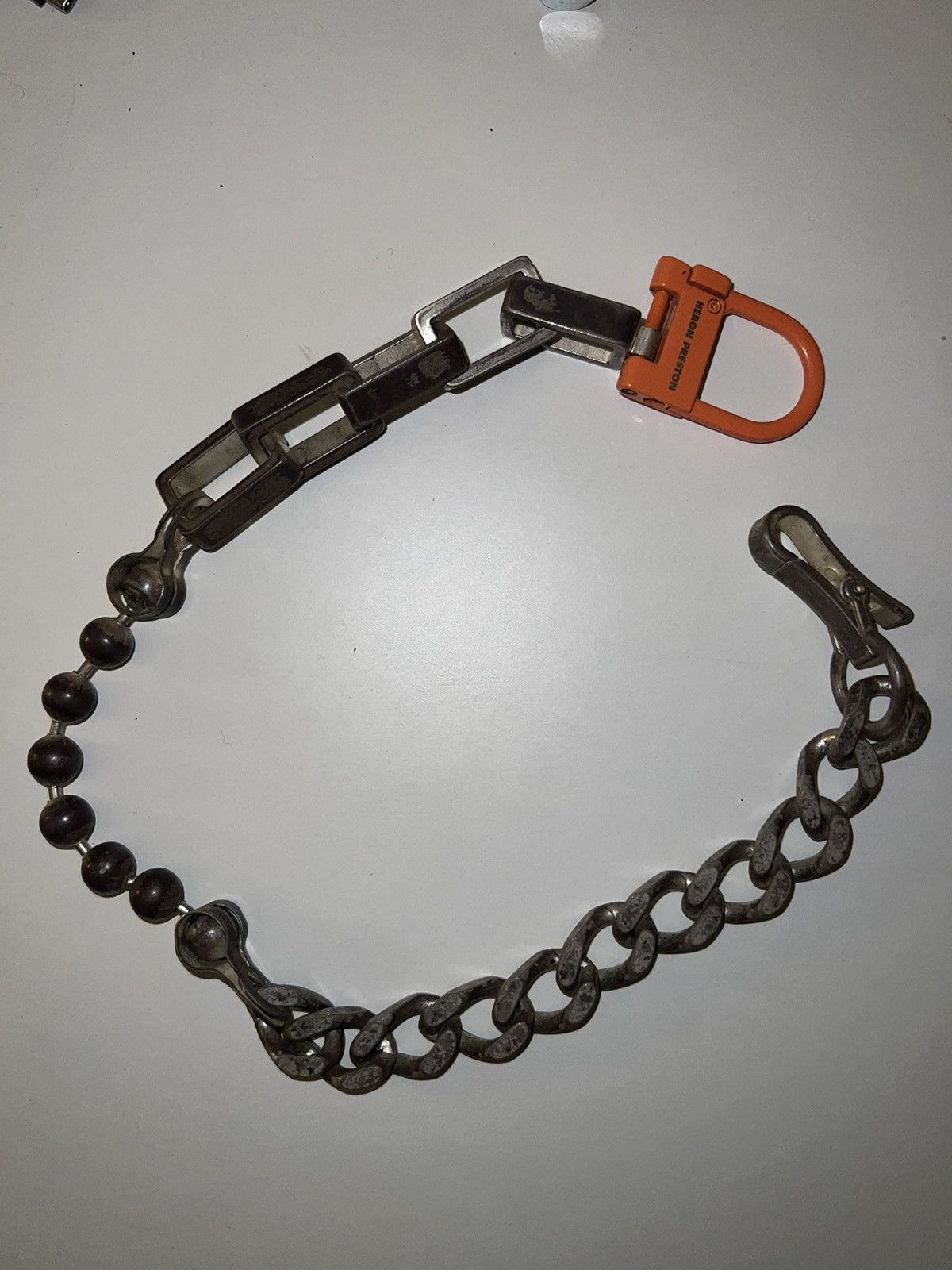 Heron preston necklace