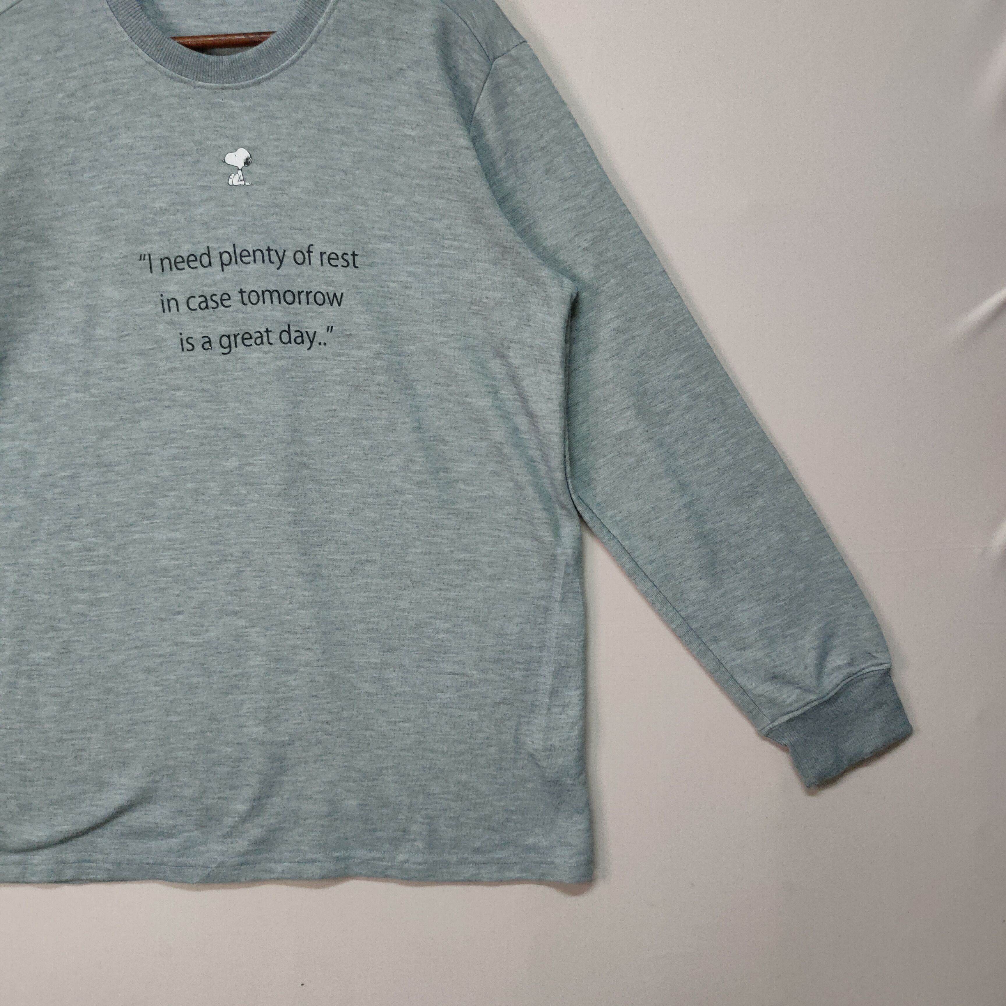 Peanuts VINTAGE PEANUTS SMALL LOGO LONG SLEEVE SHIRT Size US M / EU 48-50 / 2 - 11 Thumbnail