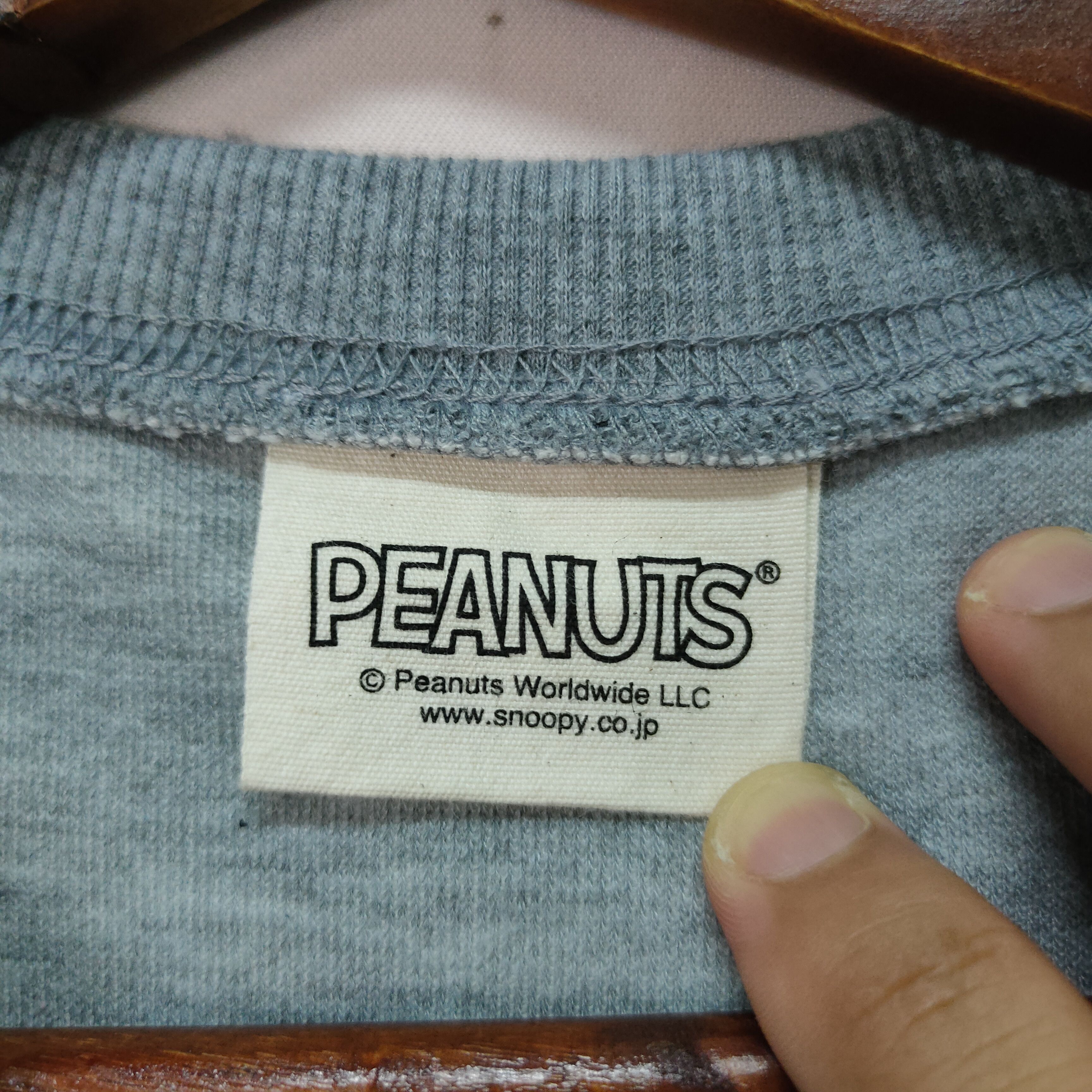 Peanuts VINTAGE PEANUTS SMALL LOGO LONG SLEEVE SHIRT Size US M / EU 48-50 / 2 - 9 Thumbnail