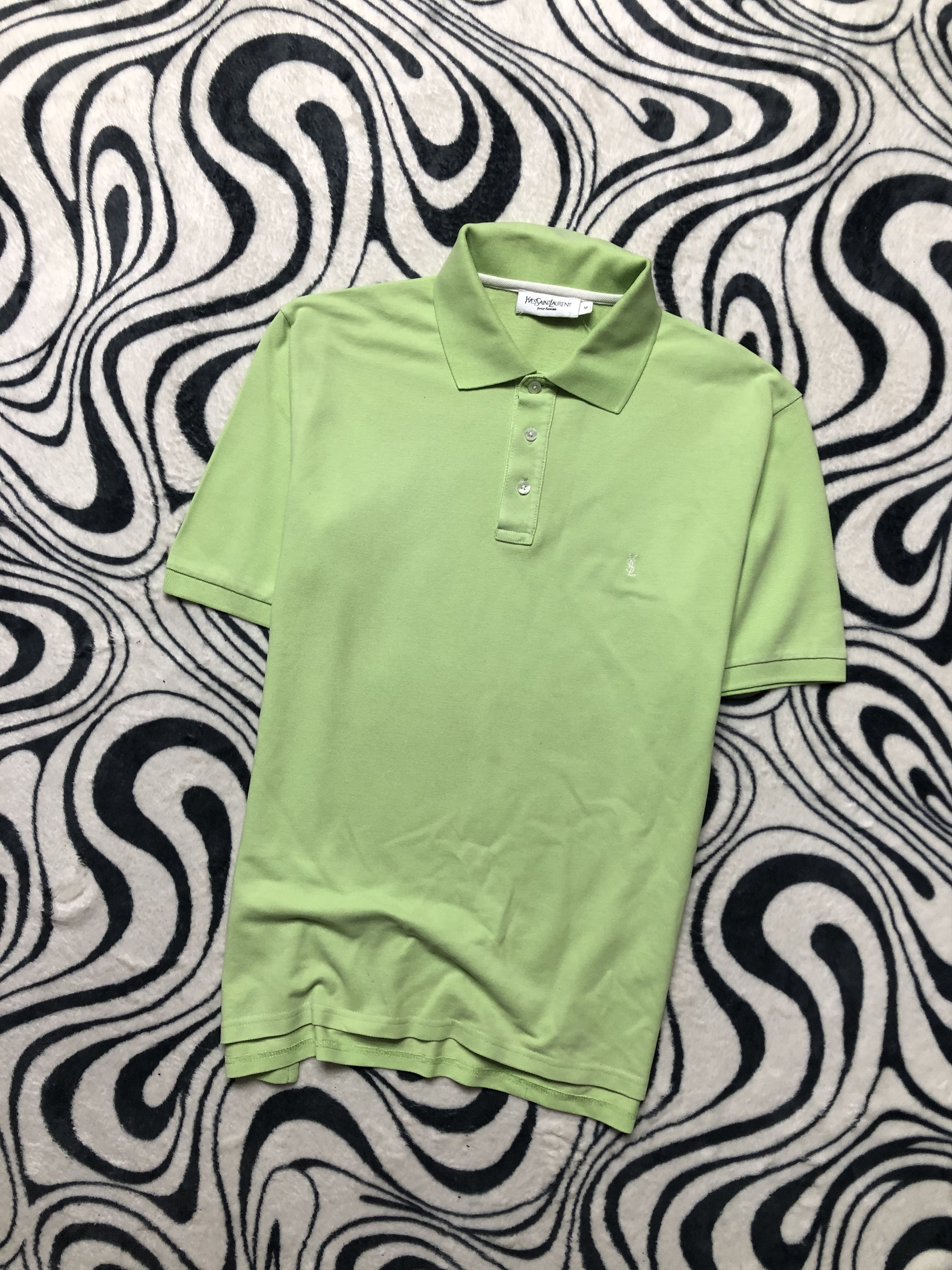 Yves Saint Laurent Yves Saint Laurent YSL Mens Polo Shirt Size US M / EU 48-50 / 2 - 1 Thumbnail