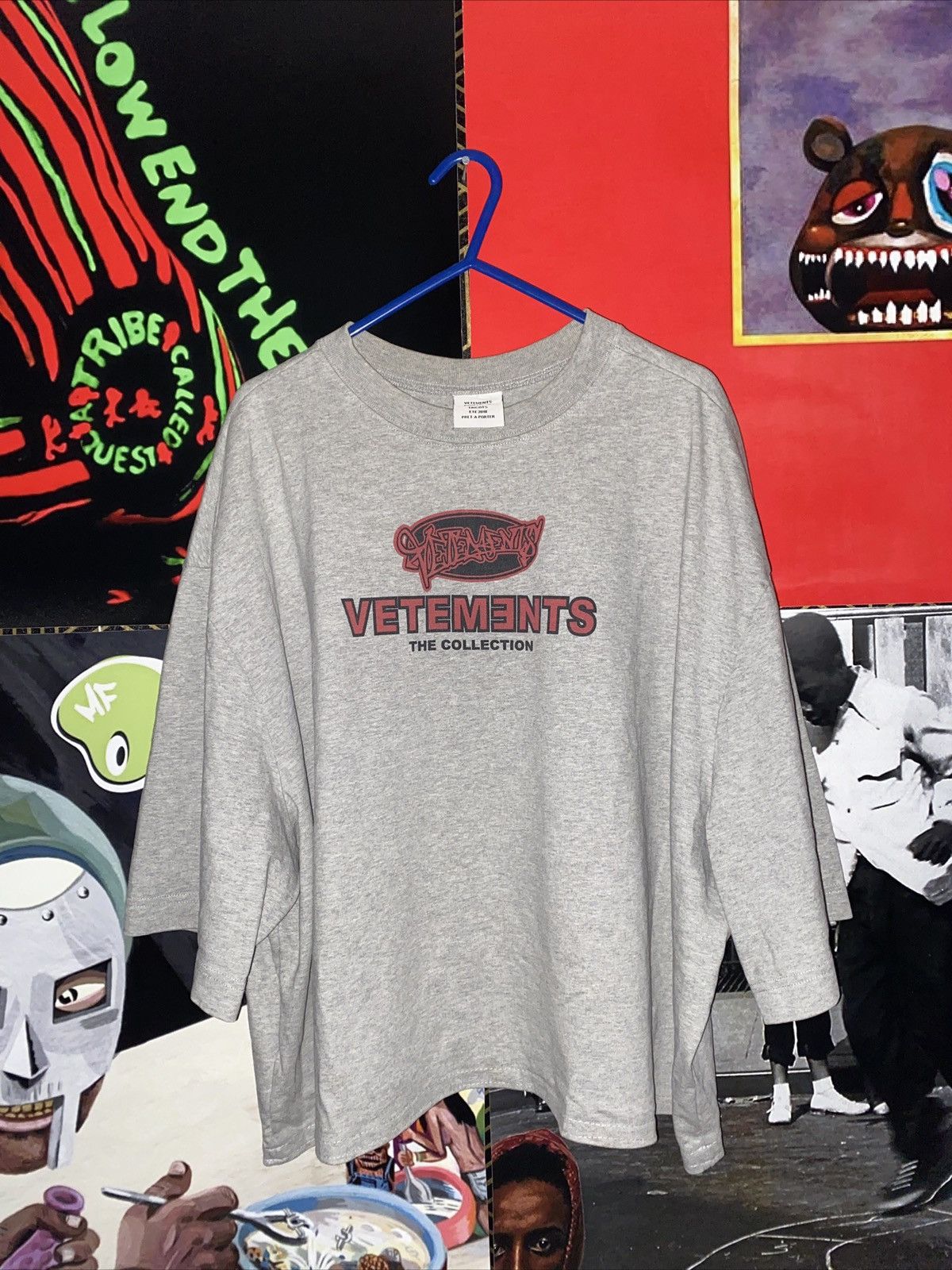 Vetements ‘The Collection’ S Grey Tee