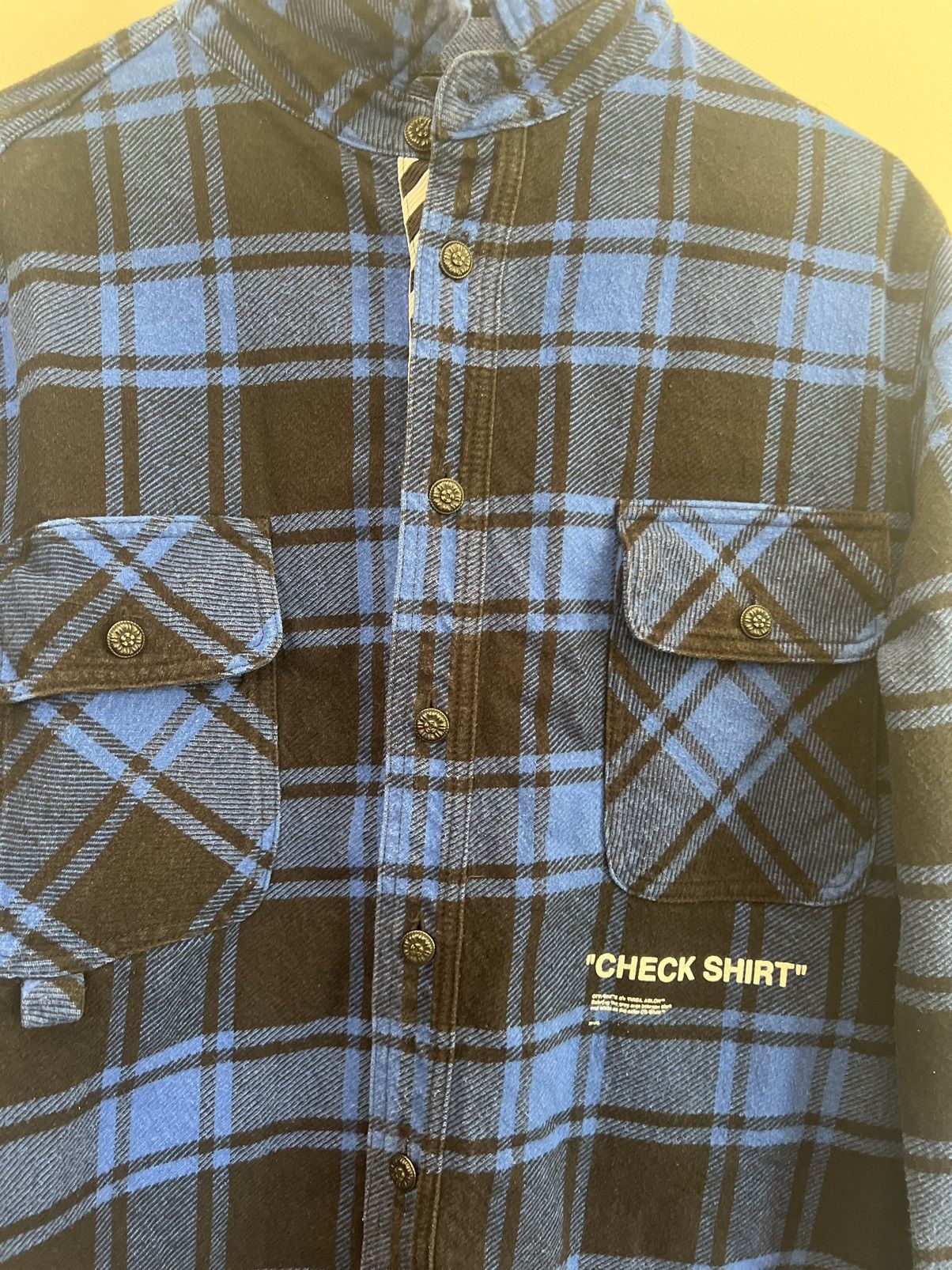 Off-White Off white flannel Size US M / EU 48-50 / 2 - 7 Thumbnail