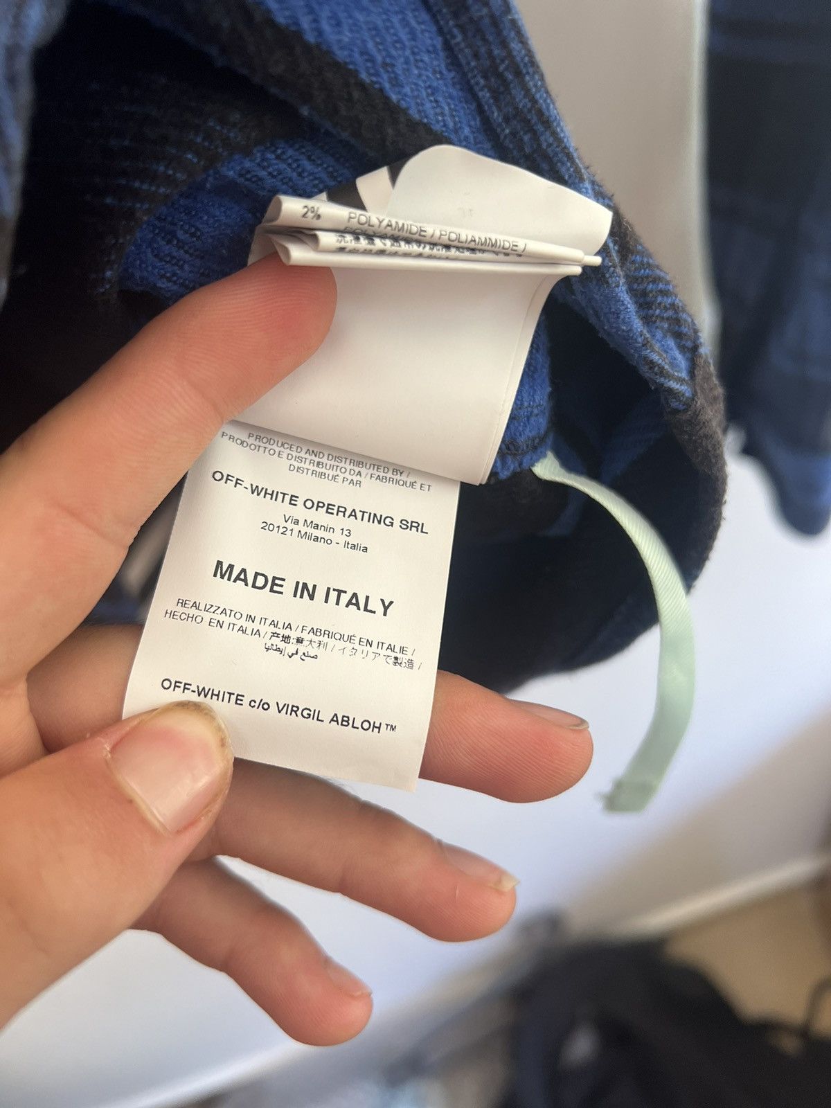 Off-White Off white flannel Size US M / EU 48-50 / 2 - 18 Thumbnail