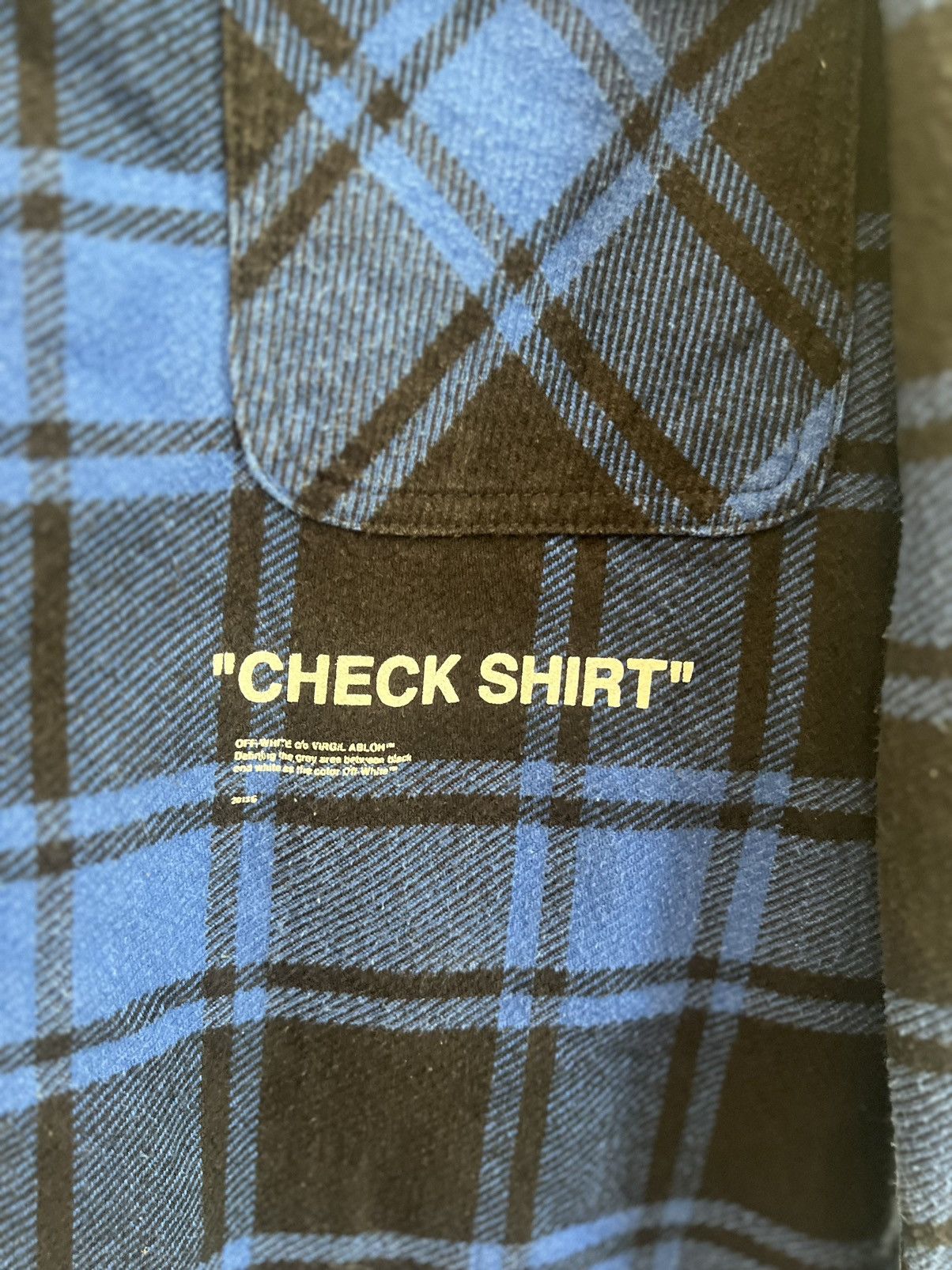Off-White Off white flannel Size US M / EU 48-50 / 2 - 6 Thumbnail