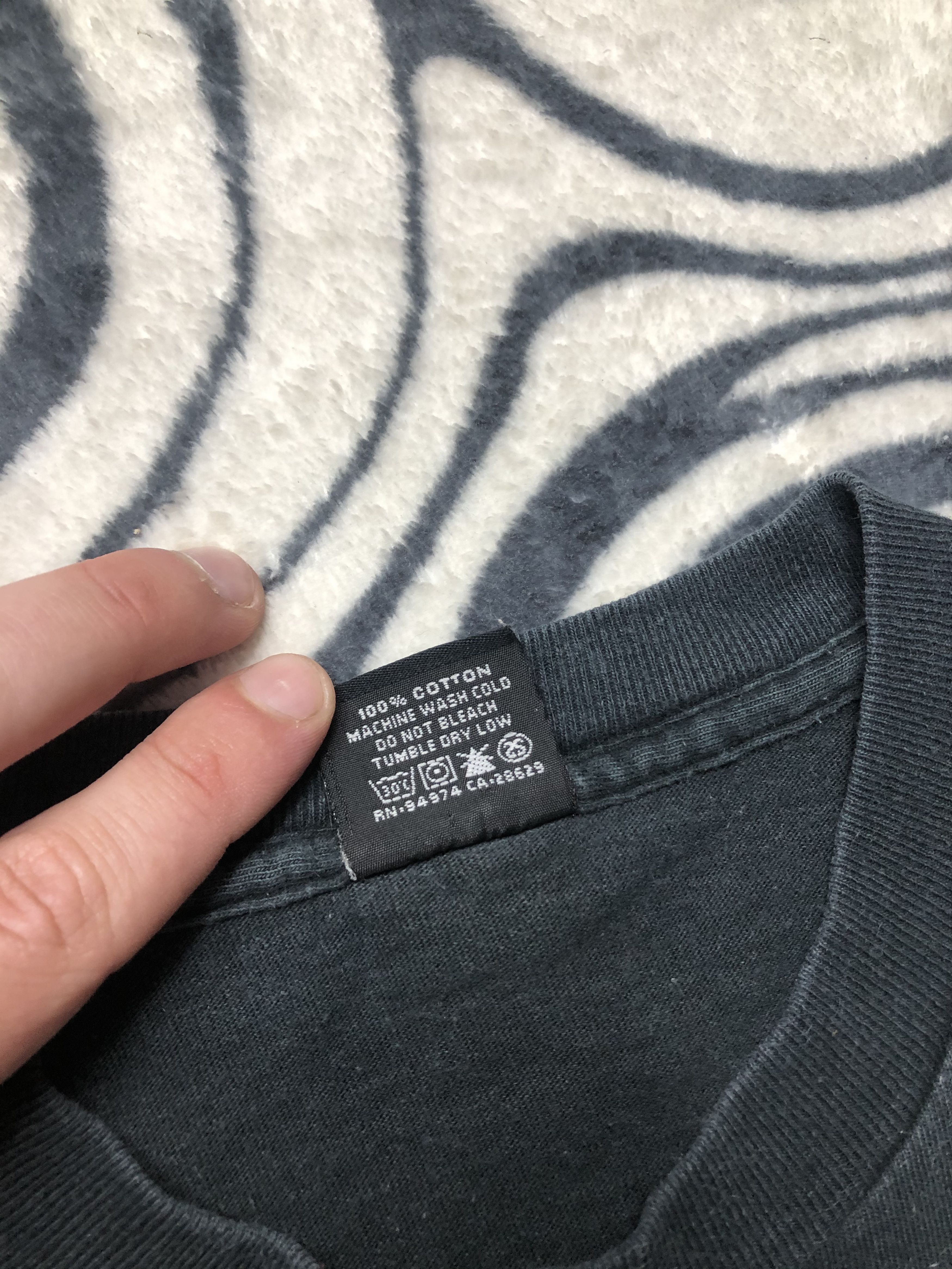 Stussy × Vintage Stussy Vintage Mens T-Shirt Tee Size US S / EU 44-46 / 1 - 5 Thumbnail