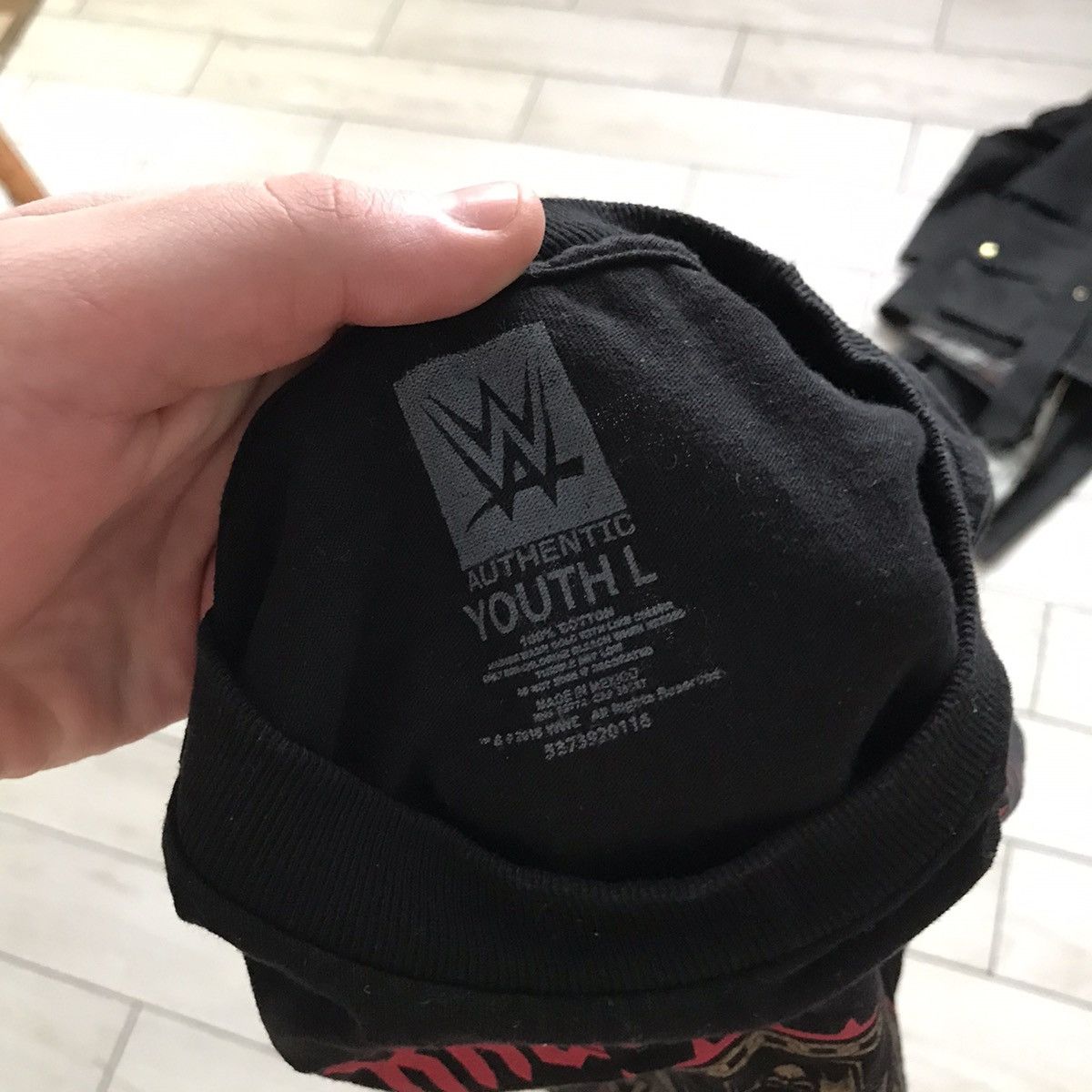 Vintage × WWE Wwe Vintage Tee Ferrum Pugnus Size US S / EU 44-46 / 1 - 3 Thumbnail