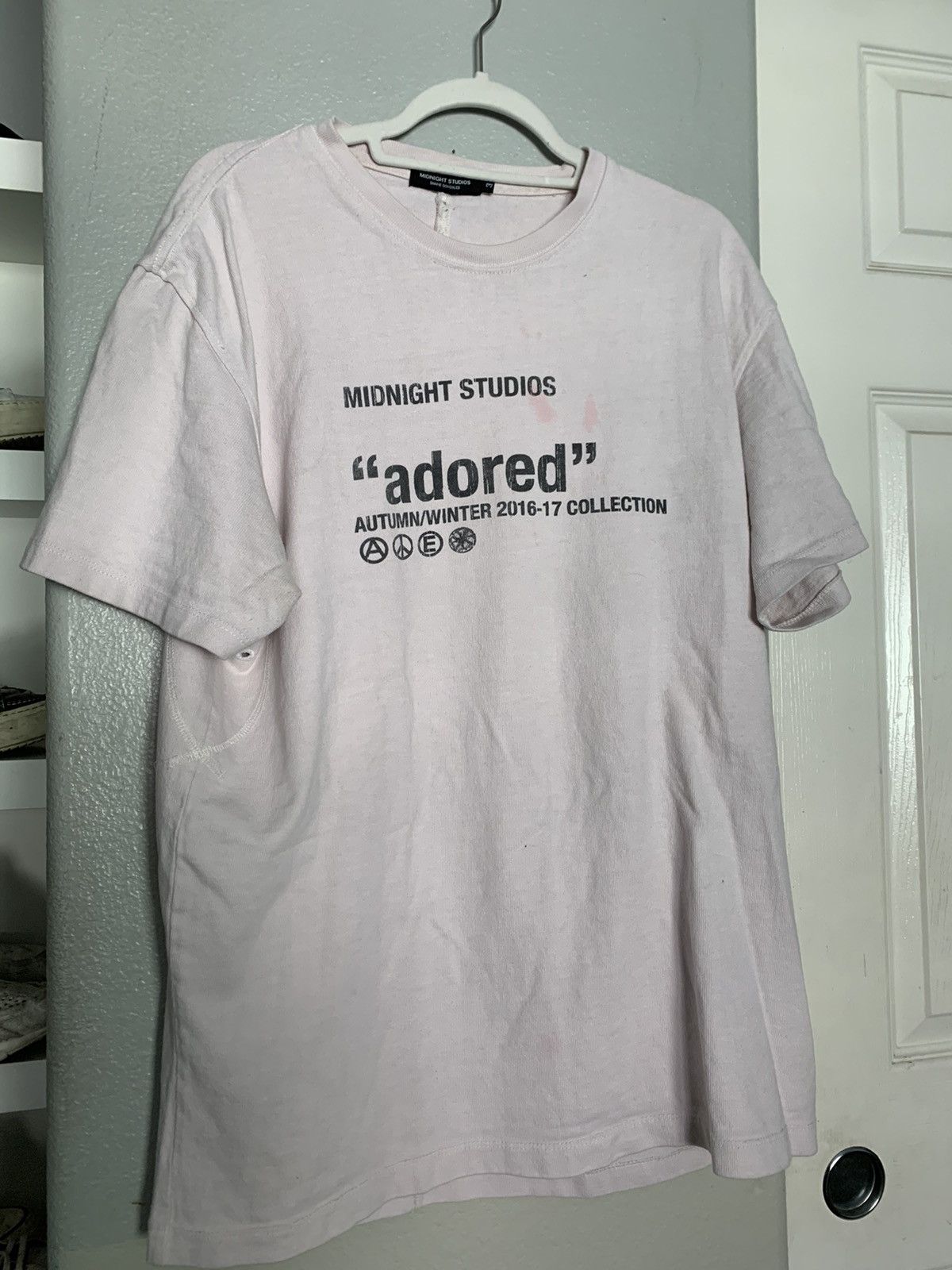 Midnight Studios Midnight Studios AW16-17 “Adored” tee shirt Size US L / EU 52-54 / 3 - 1 Thumbnail