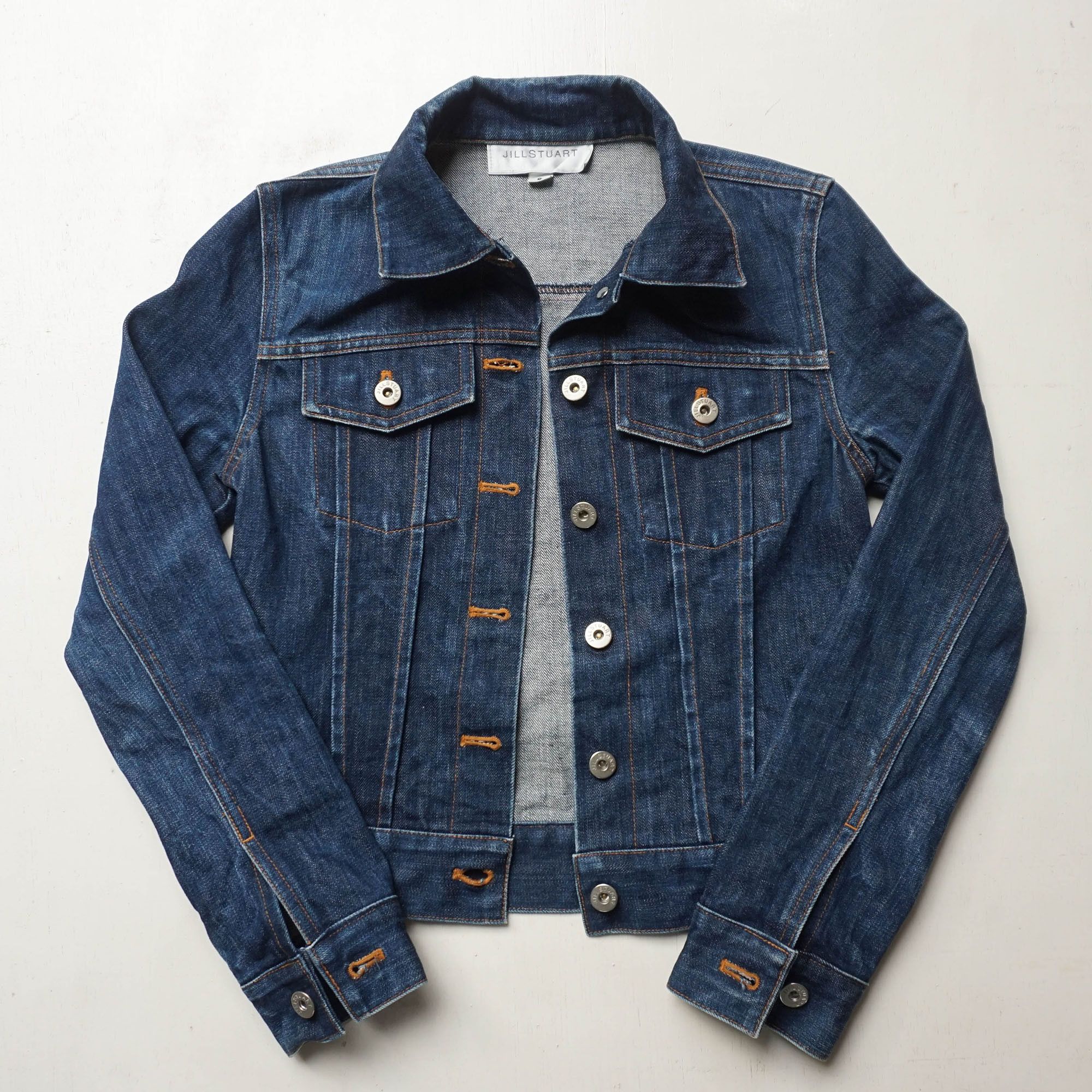 Designer × Jil Stuart JILL STUART Denim Jacket Size S / US 4 / IT 40 - 2 Thumbnail