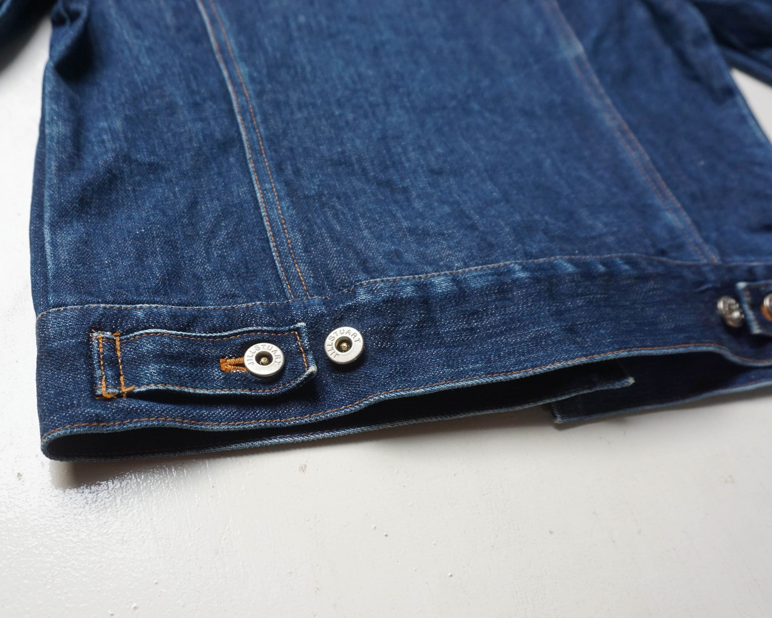 Designer × Jil Stuart JILL STUART Denim Jacket Size S / US 4 / IT 40 - 7 Thumbnail