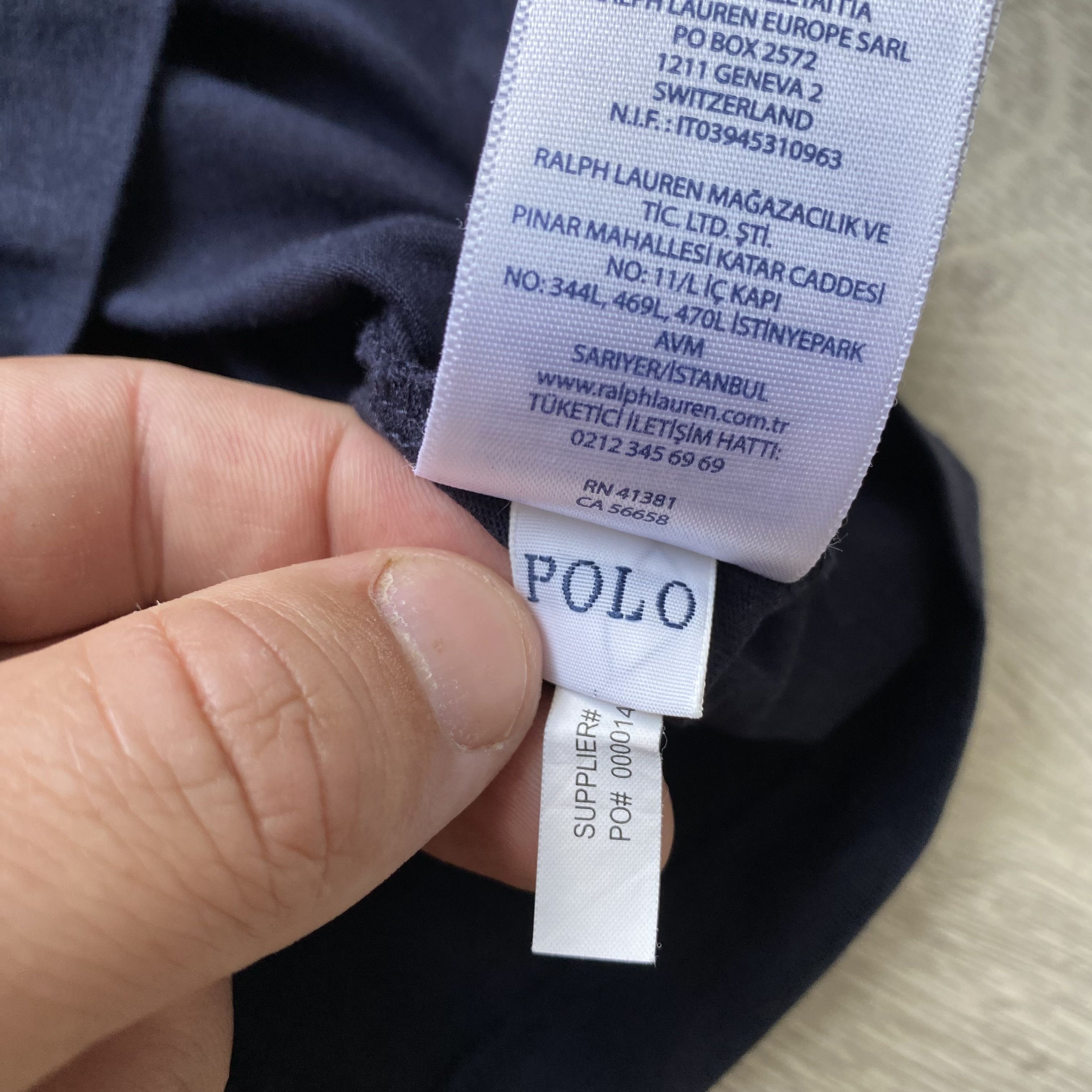 Polo Ralph Lauren Vintage 00s Polo Ralph Lauren Tee Smal Logo Classic Fit Size US S / EU 44-46 / 1 - 7 Thumbnail