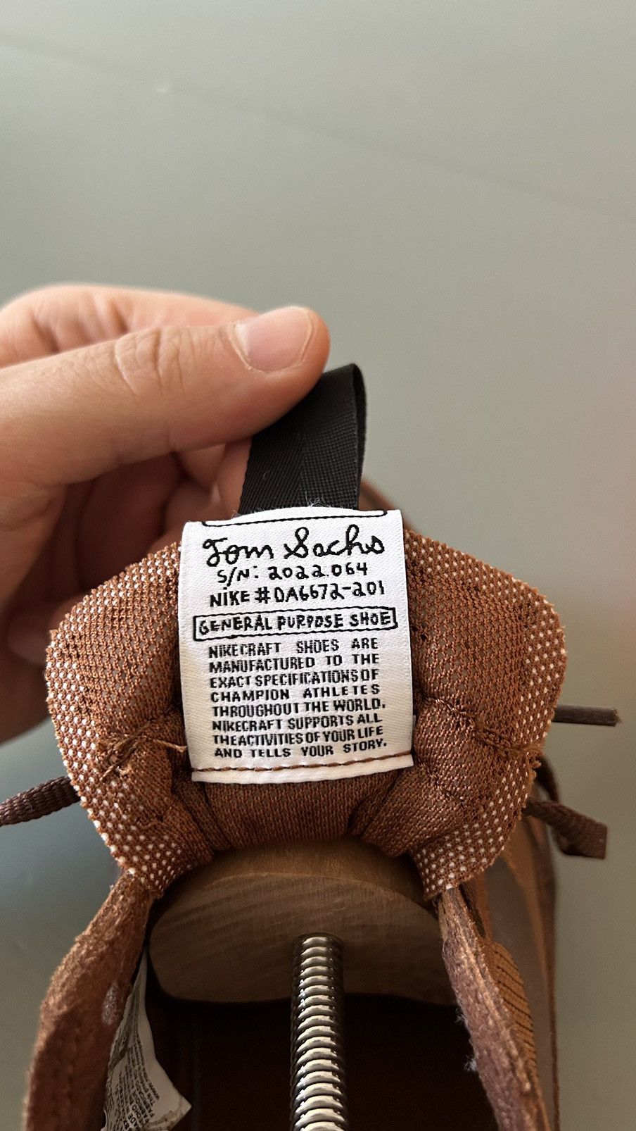 Nike × Tom Sachs NIKE x TOM SACHS GENERAL PURPOSE SHOE Size US 10.5 / EU 43-44 - 6 Thumbnail