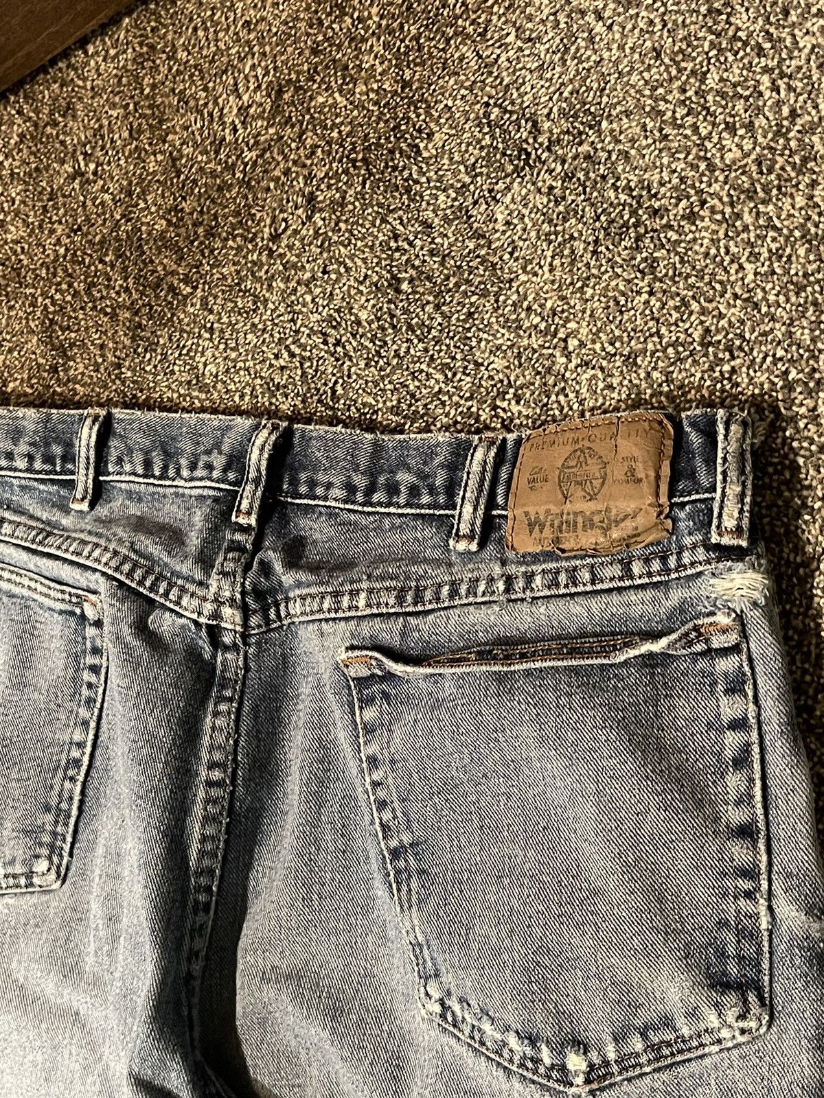 Japanese Brand × Vintage Wrangler Distressed Denim Size US 36 / EU 52 - 9 Thumbnail