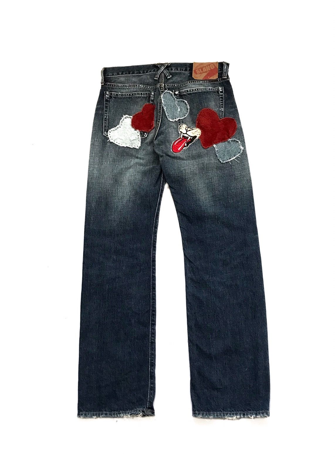 Hysteric Glamour JAPANESE BRAND RNA SLANG PATCHWORK JEANS Size US 30 / EU 46 - 1 Thumbnail