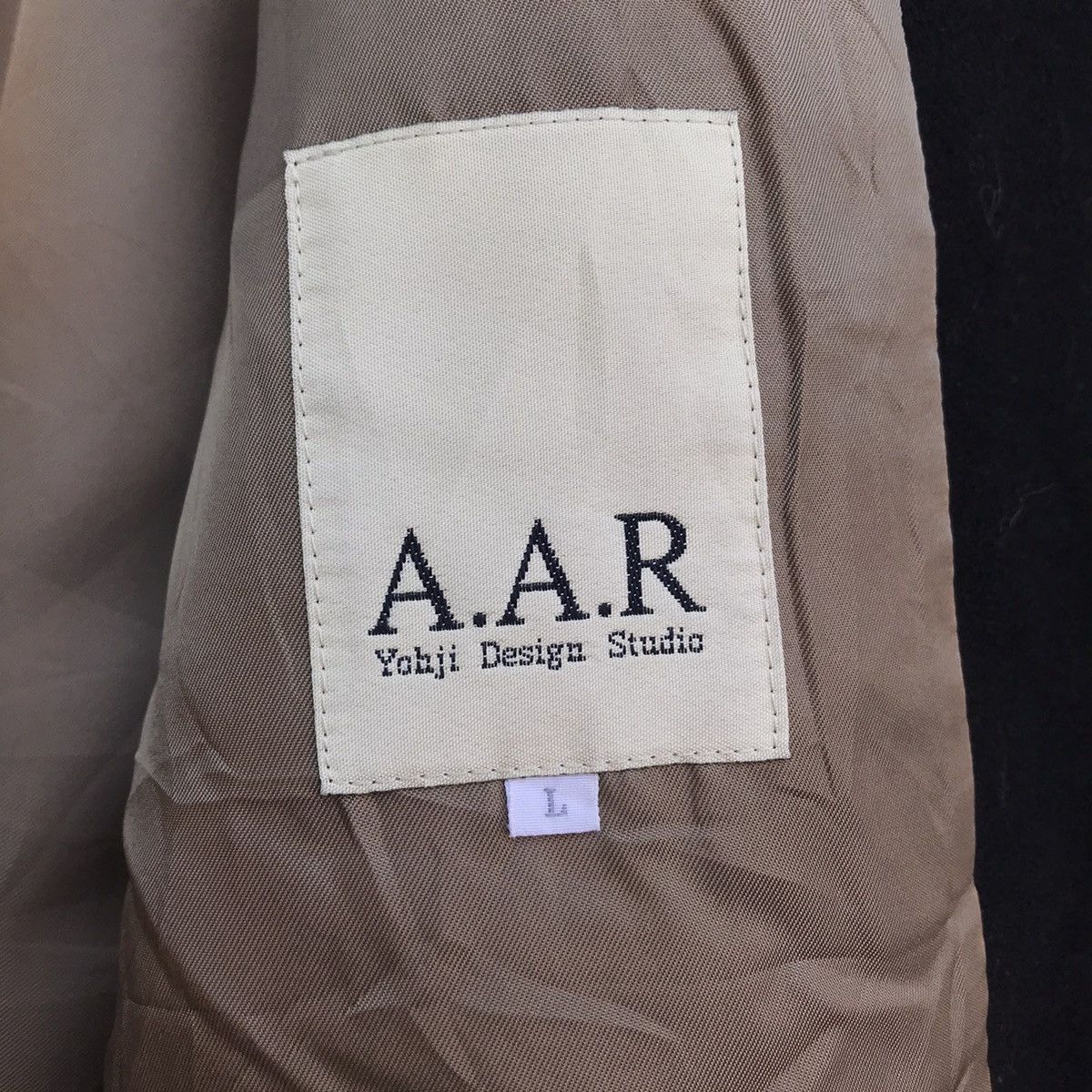 Yohji Yamamoto Yohji Yamamoto A.A.R Yohji Design Studio Wool Coat Size US M / EU 48-50 / 2 - 7 Thumbnail