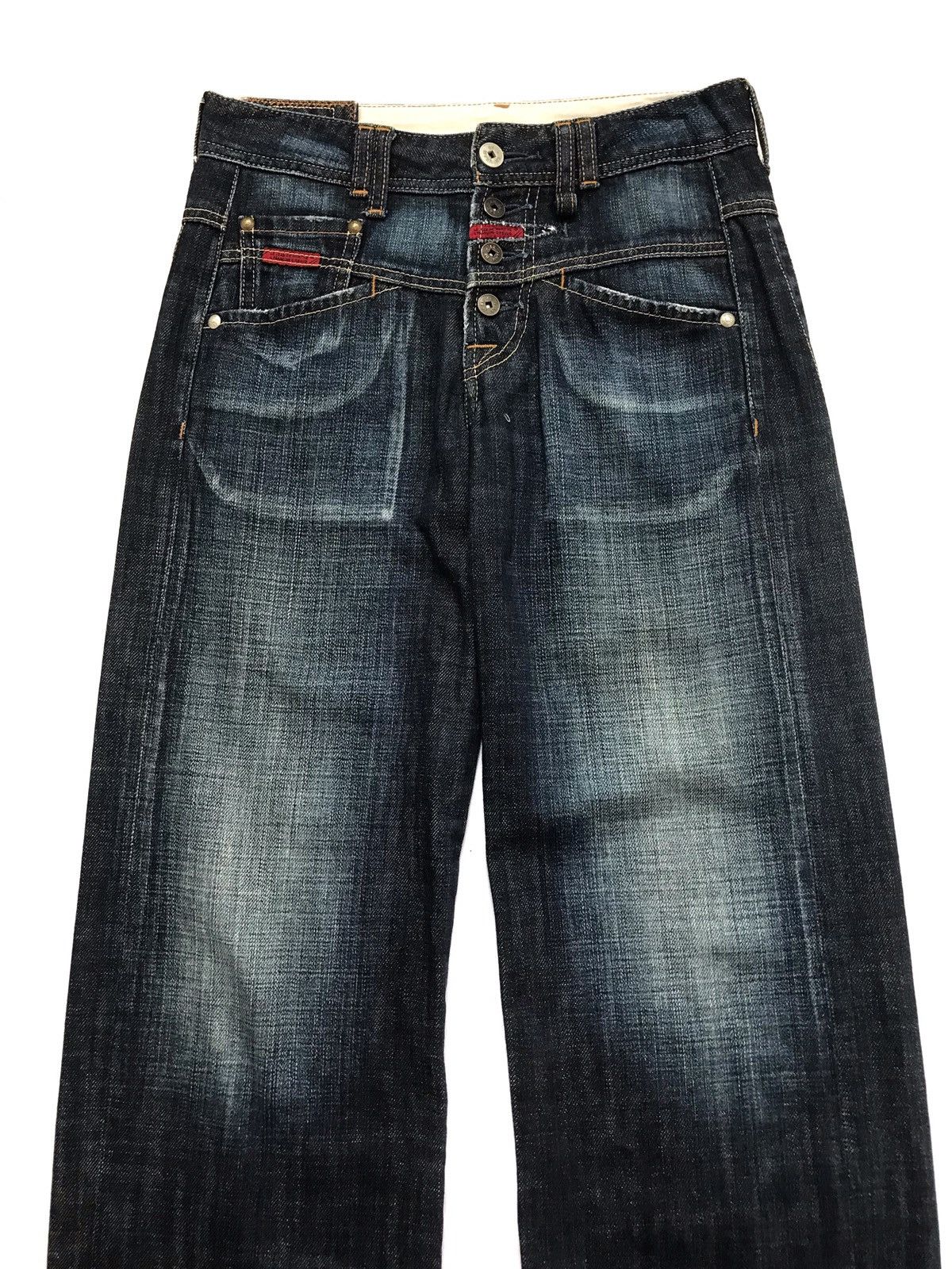 Japanese Brand × Marithe + Francois Girbaud MARITHE FRANCOIS GIRBAUD BAGGY STYLE JEANS Size 28" / US 6 / IT 42 - 2 Thumbnail