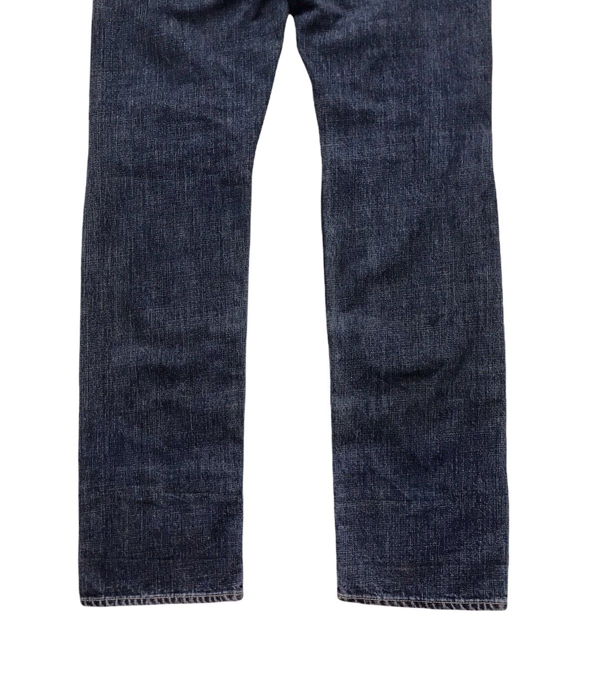 Full Count & Co. × Japanese Brand Full Count Patchwork Leather Jeans Size US 32 / EU 48 - 6 Thumbnail