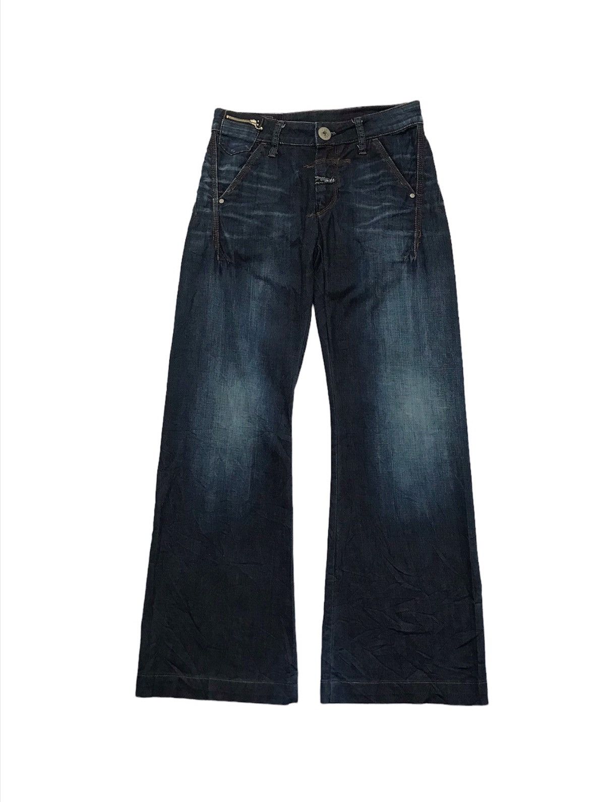 Marithe + Francois Girbaud MARITHE FRANCOIS GIRBAUD STAR STYLE PANTS Size US 28 / EU 44 - 1 Thumbnail