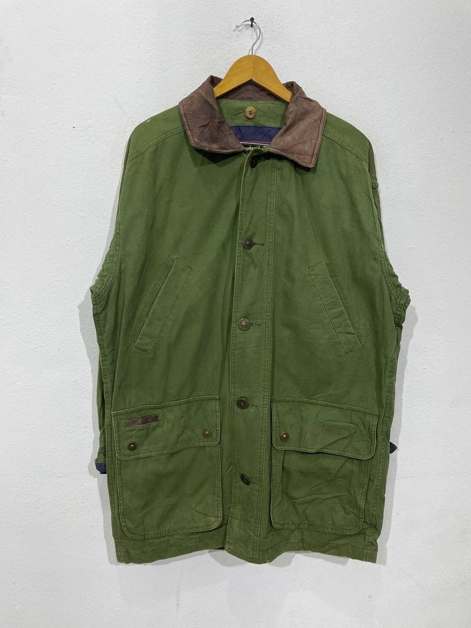 Other × Timberland Vintage 90s Timberland Weathergear Hunting Jacket Size US S / EU 44-46 / 1 - 1 Thumbnail
