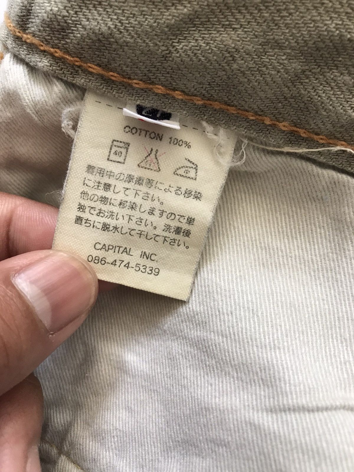 Kapital × Kapital Kountry KAPITAL SELVEDGE JEANS Size US 26 / EU 42 - 9 Thumbnail
