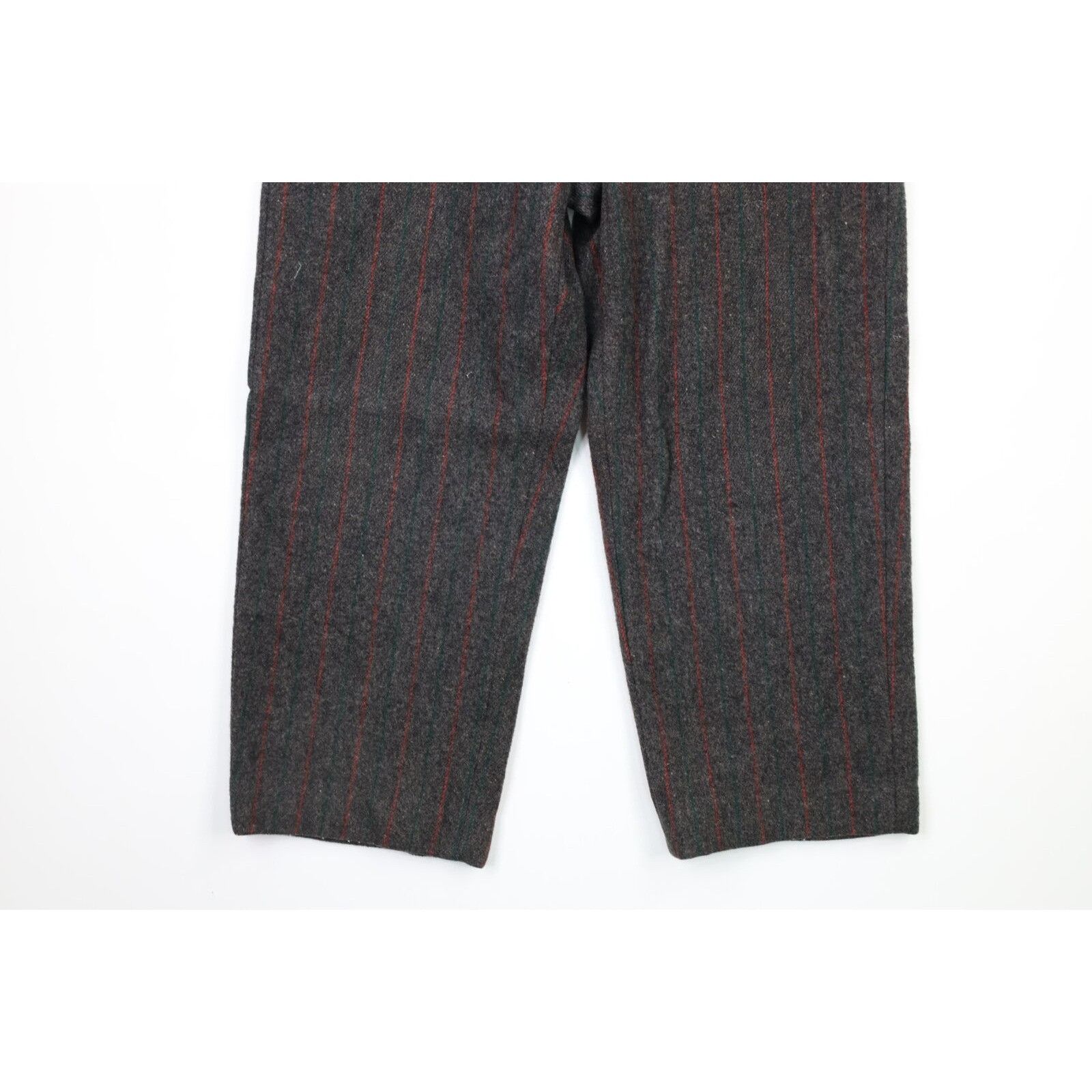 Vintage × Woolrich Woolen Mills Vintage 60s Woolrich Heavyweight Wide Leg Wool Pants Size US 34 / EU 50 - 4 Thumbnail