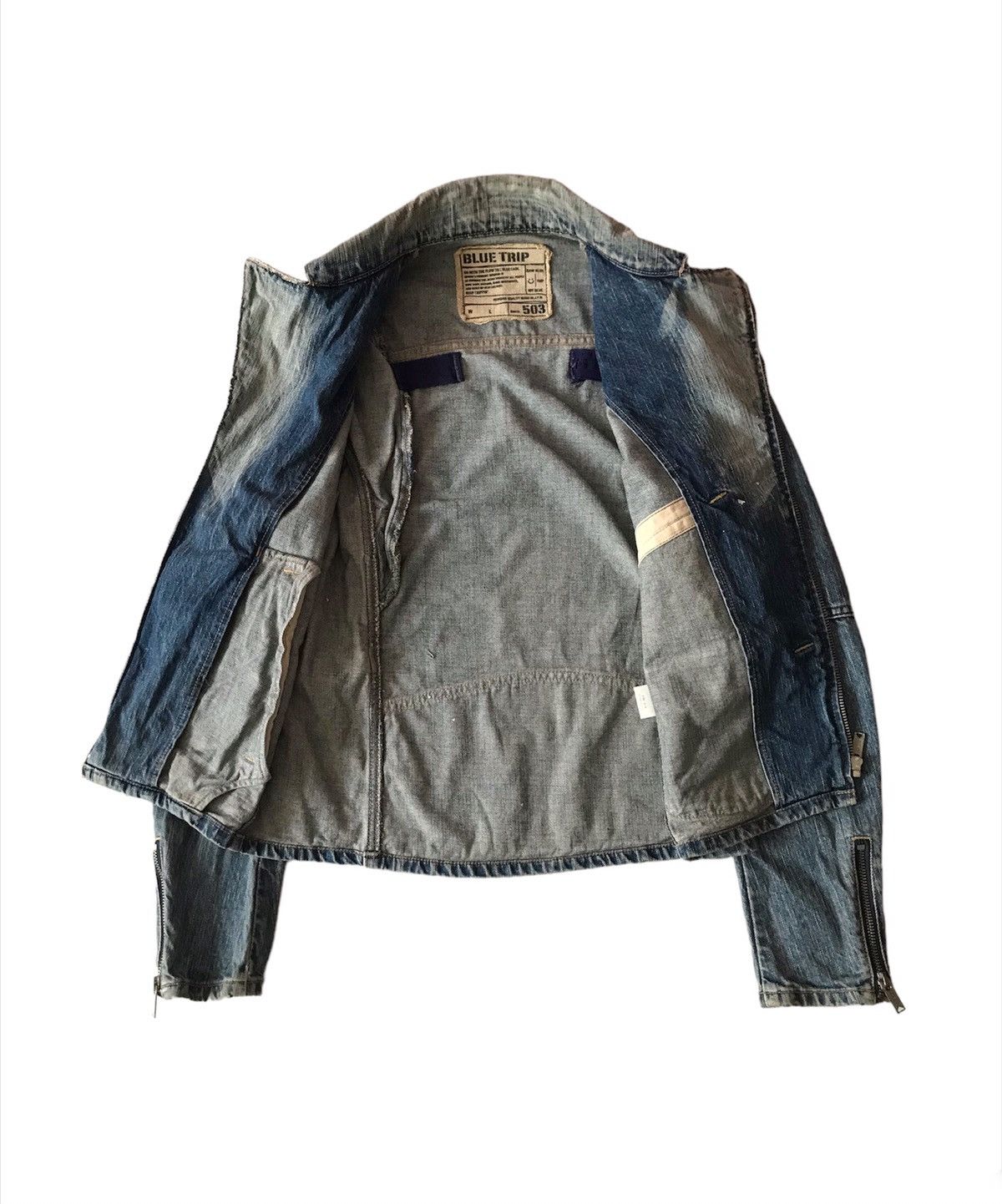 Edwin EDWIN 503 TRUCKER ZIP UP JACKET Size US M / EU 48-50 / 2 - 5 Thumbnail