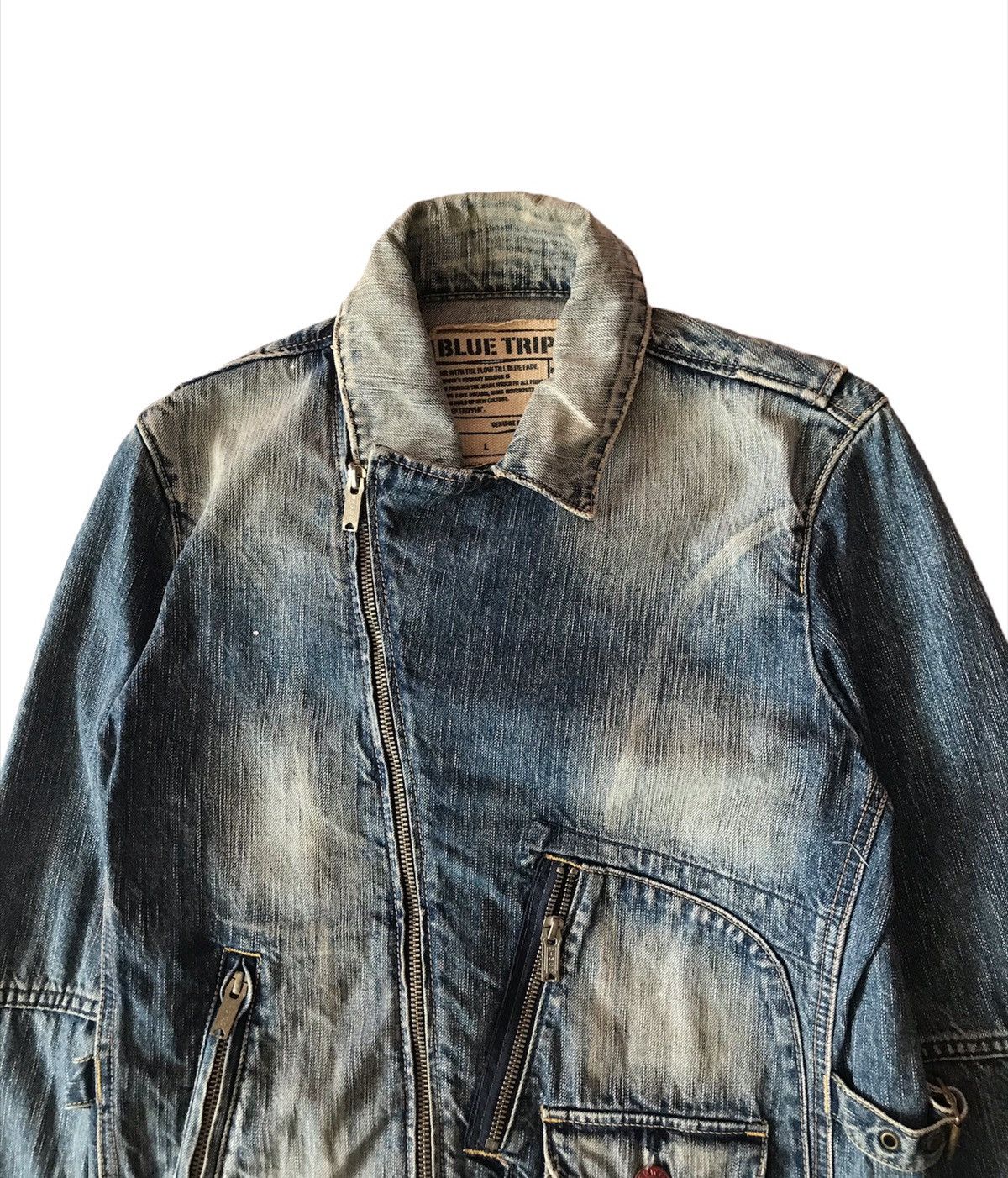 Edwin EDWIN 503 TRUCKER ZIP UP JACKET Size US M / EU 48-50 / 2 - 2 Thumbnail