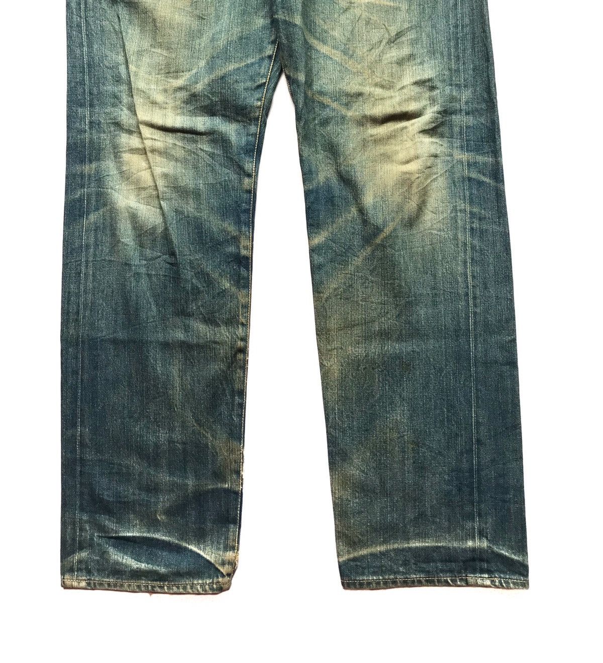 Post Overalls Post Overall Distressed Buckell Back Jeans Size US 35 - 4 Thumbnail