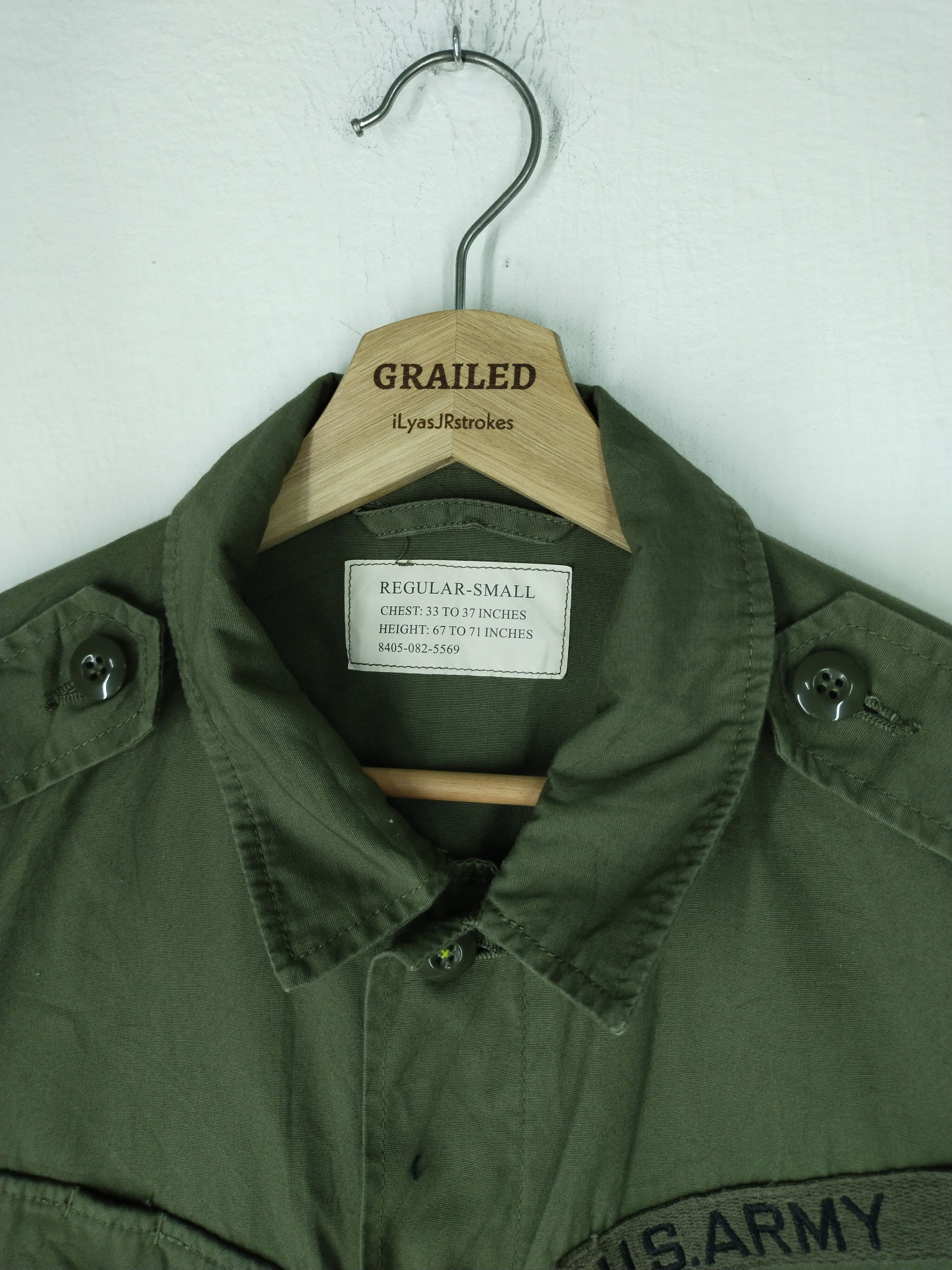 Buzz Rickson's × Toyo Enterprises VINTAGE 90s US ISSUE ARMY JACKET Size US S / EU 44-46 / 1 - 14 Thumbnail