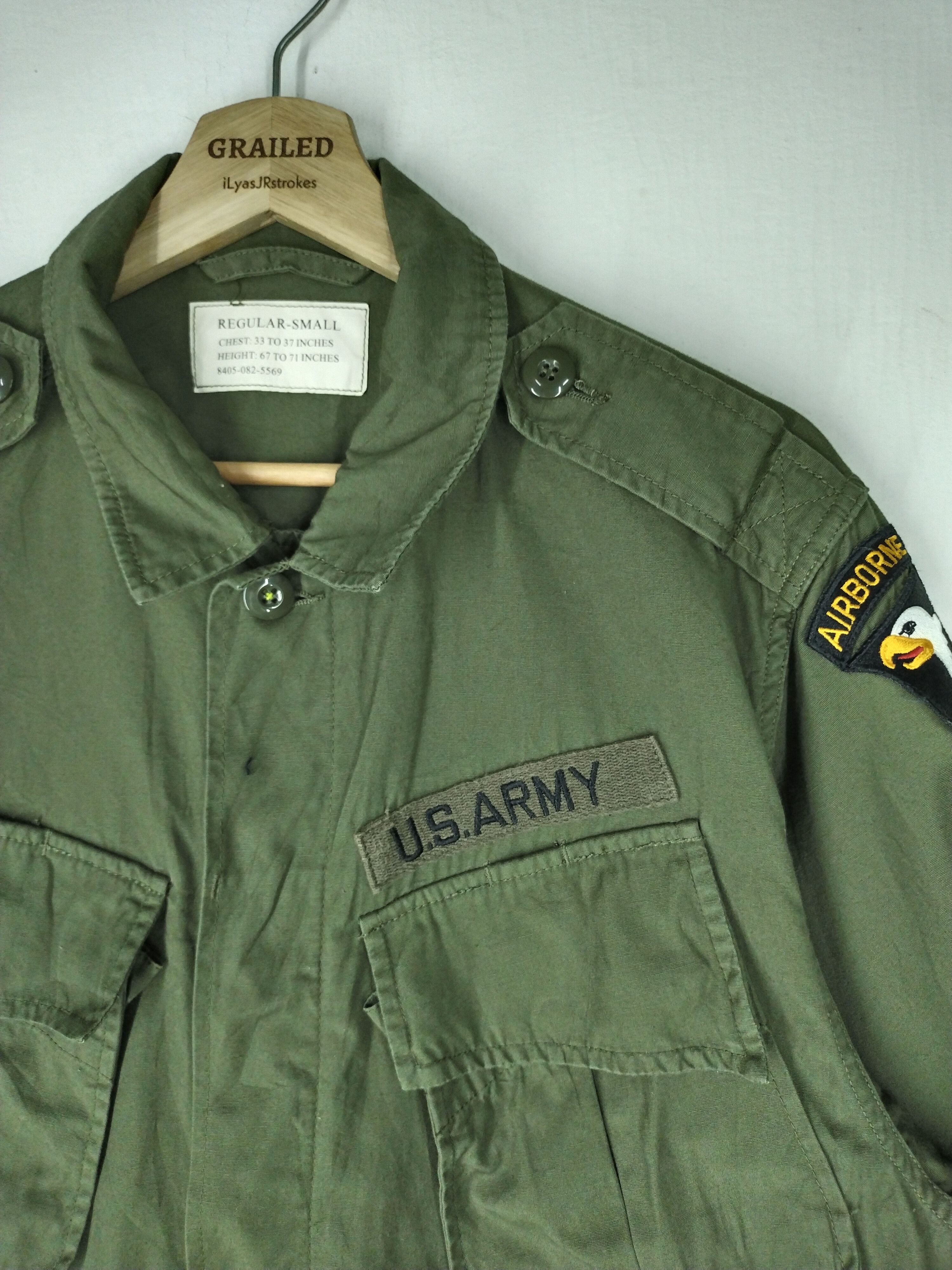 Buzz Rickson's × Toyo Enterprises VINTAGE 90s US ISSUE ARMY JACKET Size US S / EU 44-46 / 1 - 8 Thumbnail