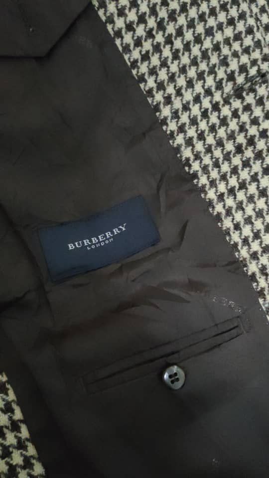 Burberry Burberry Wool Elbow Patch Blazer Size US M / EU 48-50 / 2 - 6 Thumbnail