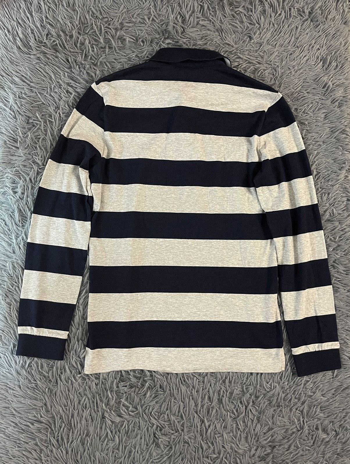 Lacoste × Vintage 🐊 Lacoste striped vintage rugby shirt Size US M / EU 48-50 / 2 - 7 Thumbnail