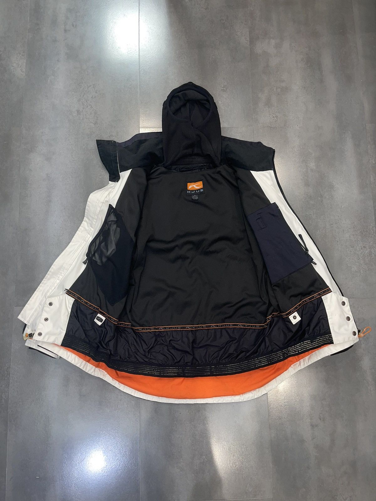 KJUS Kjus Systems Storm Hood Technical Two Tone Ski Parka Size US L / EU 52-54 / 3 - 16 Thumbnail