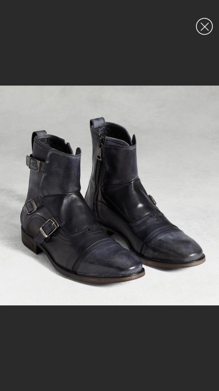 John Varvatos Triple monk boot. 11.5 Size US 11.5 / EU 44-45 - 9 Thumbnail