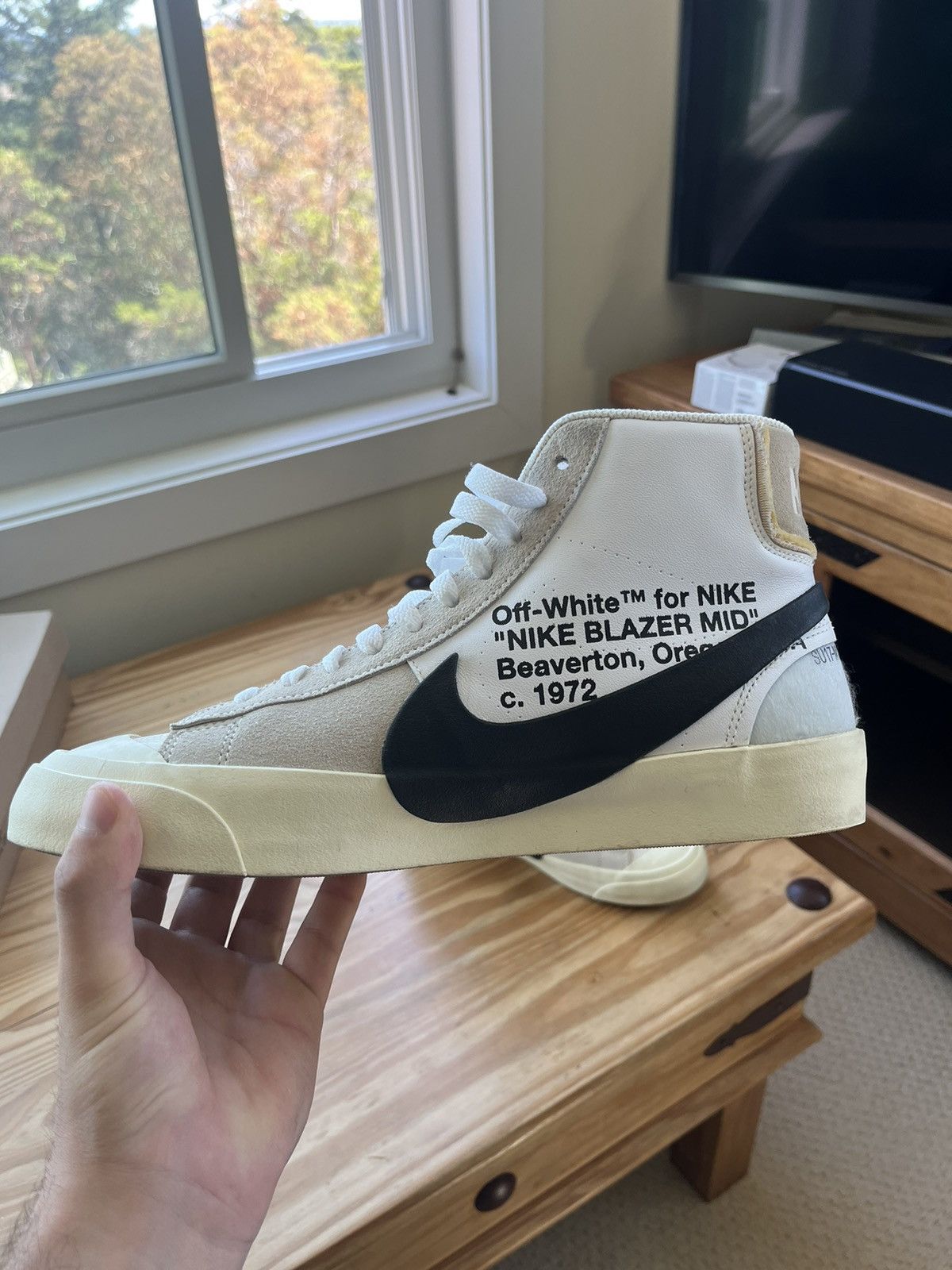 Nike × Off-White Off White x Nike Blazer Mid OG Size US 10 / EU 43 - 4 Thumbnail